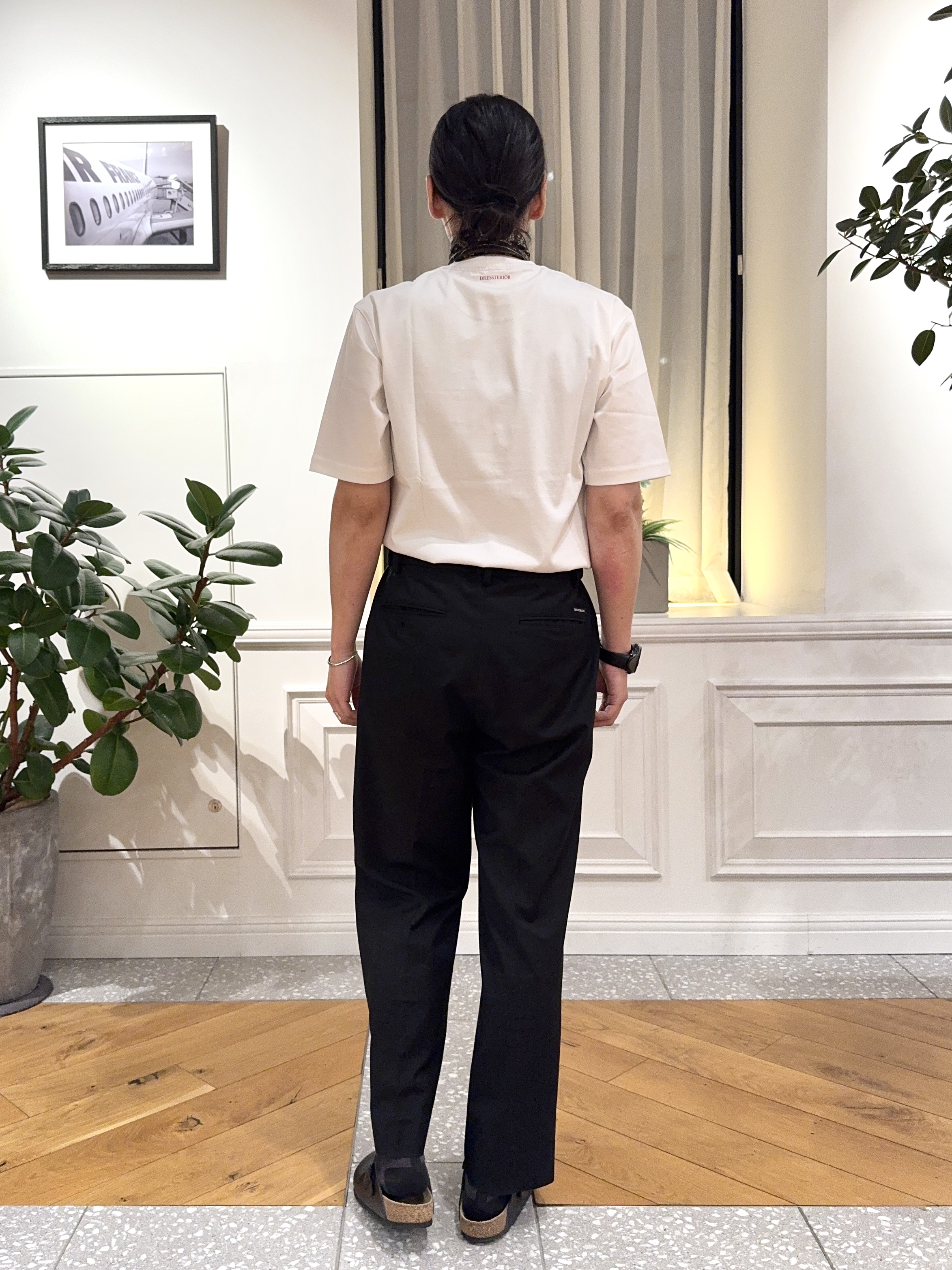 kawarataniさんの「DRESSTERIOR｜【接触冷感／抗菌防臭／消臭】ICE CLEAR COTTON ポケットTシャツ」を使ったコーディネート