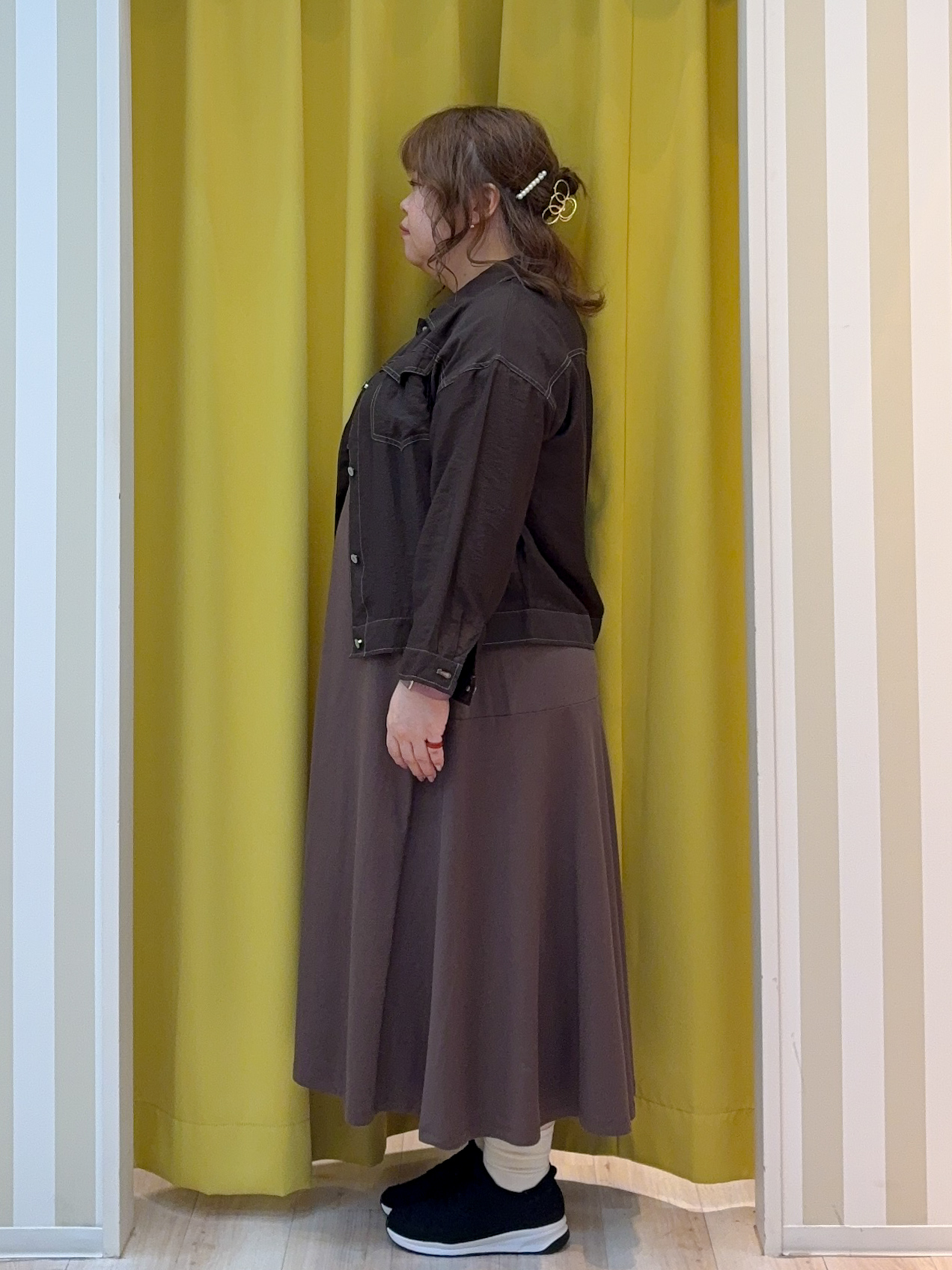 kotoさんさんの「SHOO･LA･RUE｜Gジャン風 シアージャケット」を使ったコーディネート