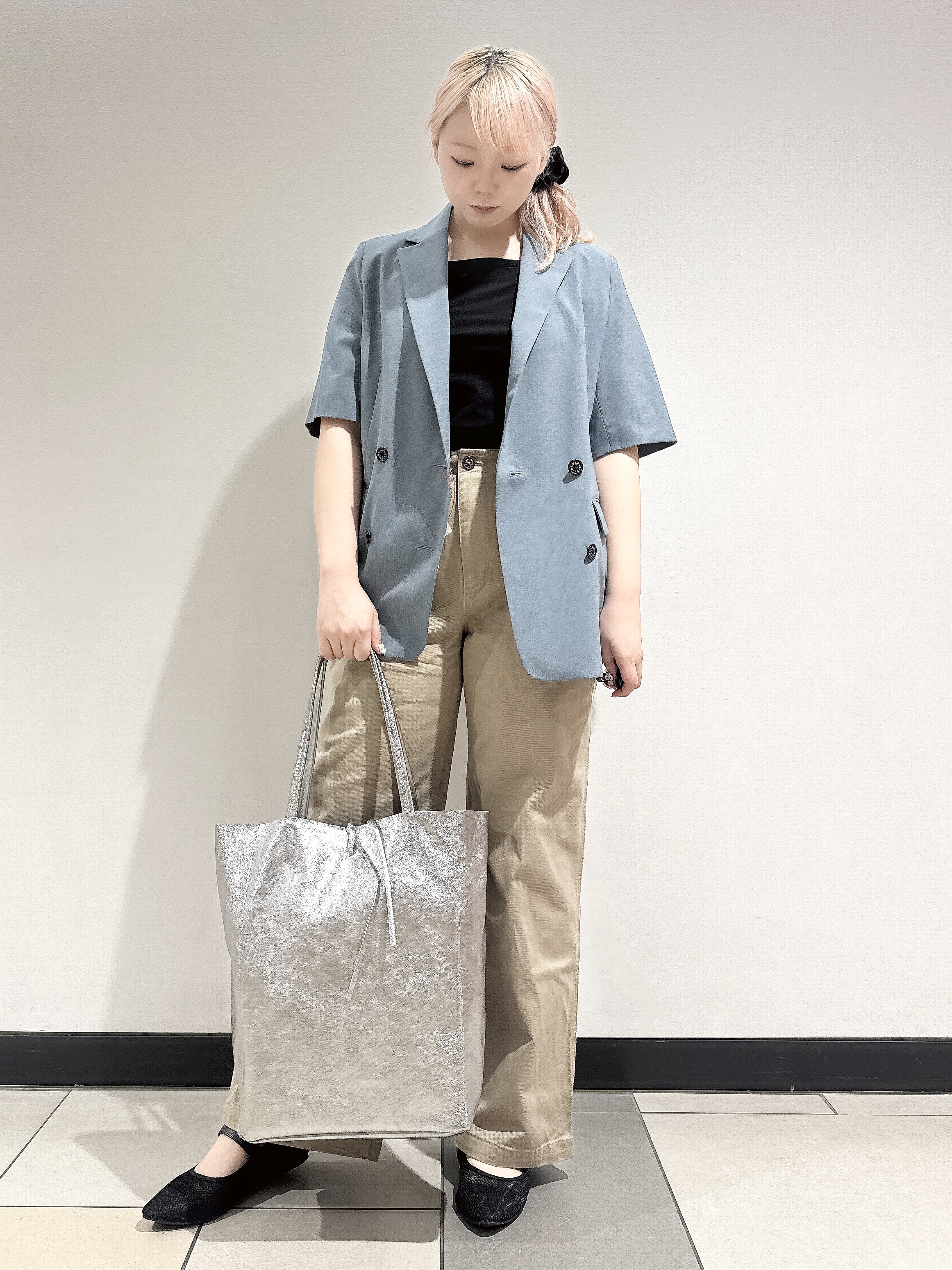 なかもとあきさんの「DRESSTERIOR｜【otonaMUSE5月号掲載/セットアップ可】ウォッシャブルイージーサマージャケット」を使ったコーディネート