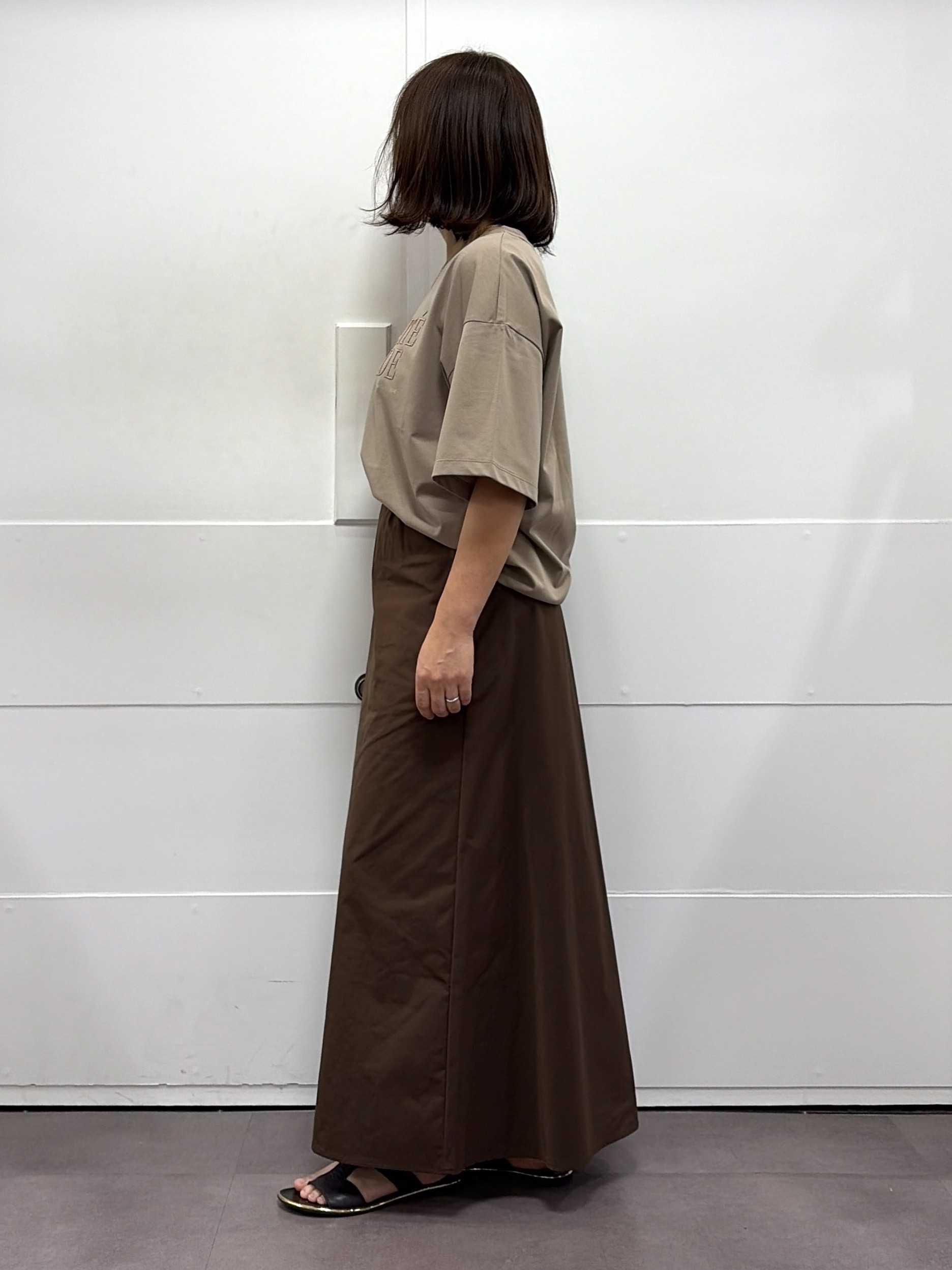 TOKOさんの「UNTITLED｜ベロアプリントロゴT」を使ったコーディネート