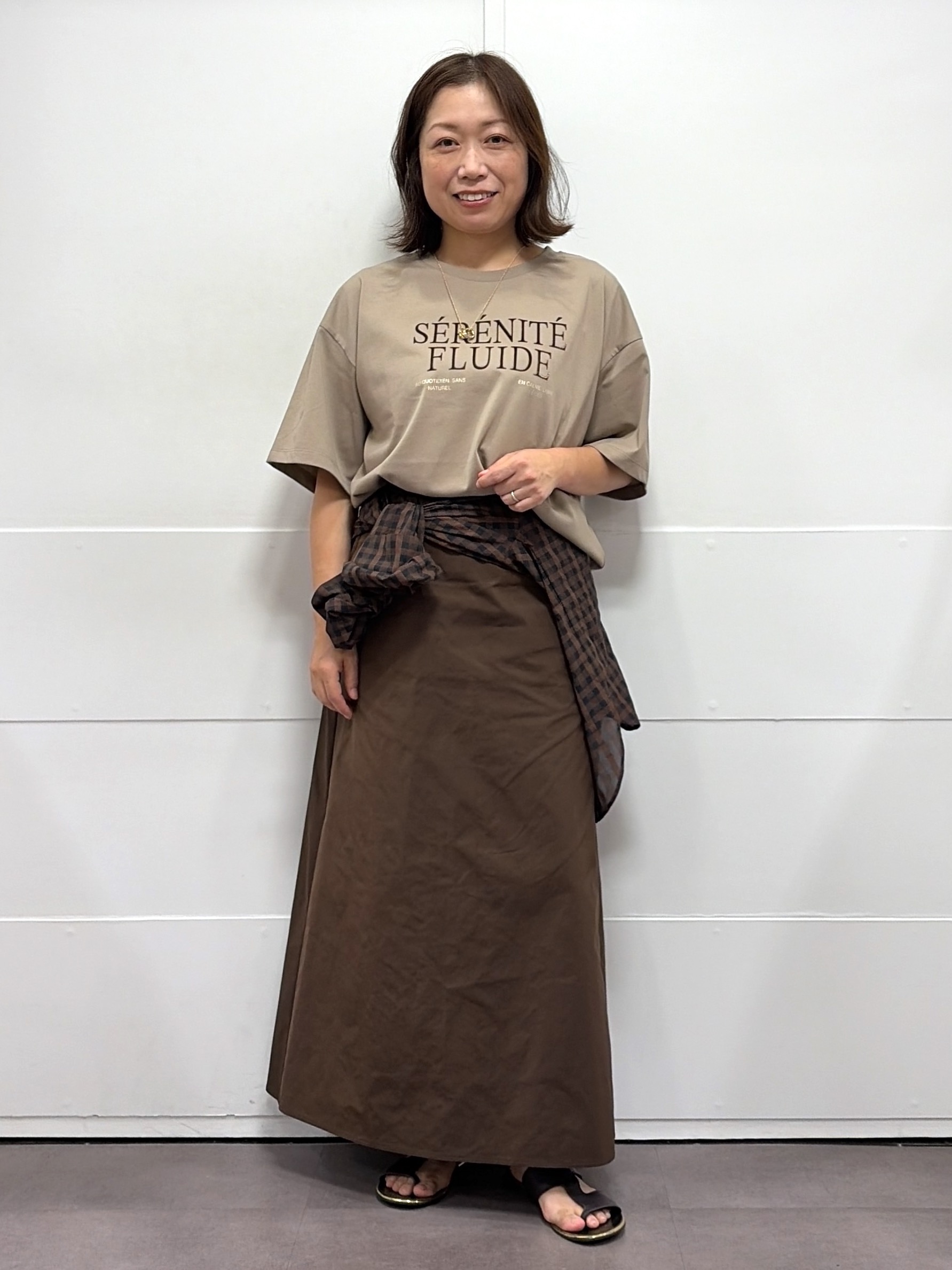 TOKOさんの「UNTITLED｜ベロアプリントロゴT」を使ったコーディネート