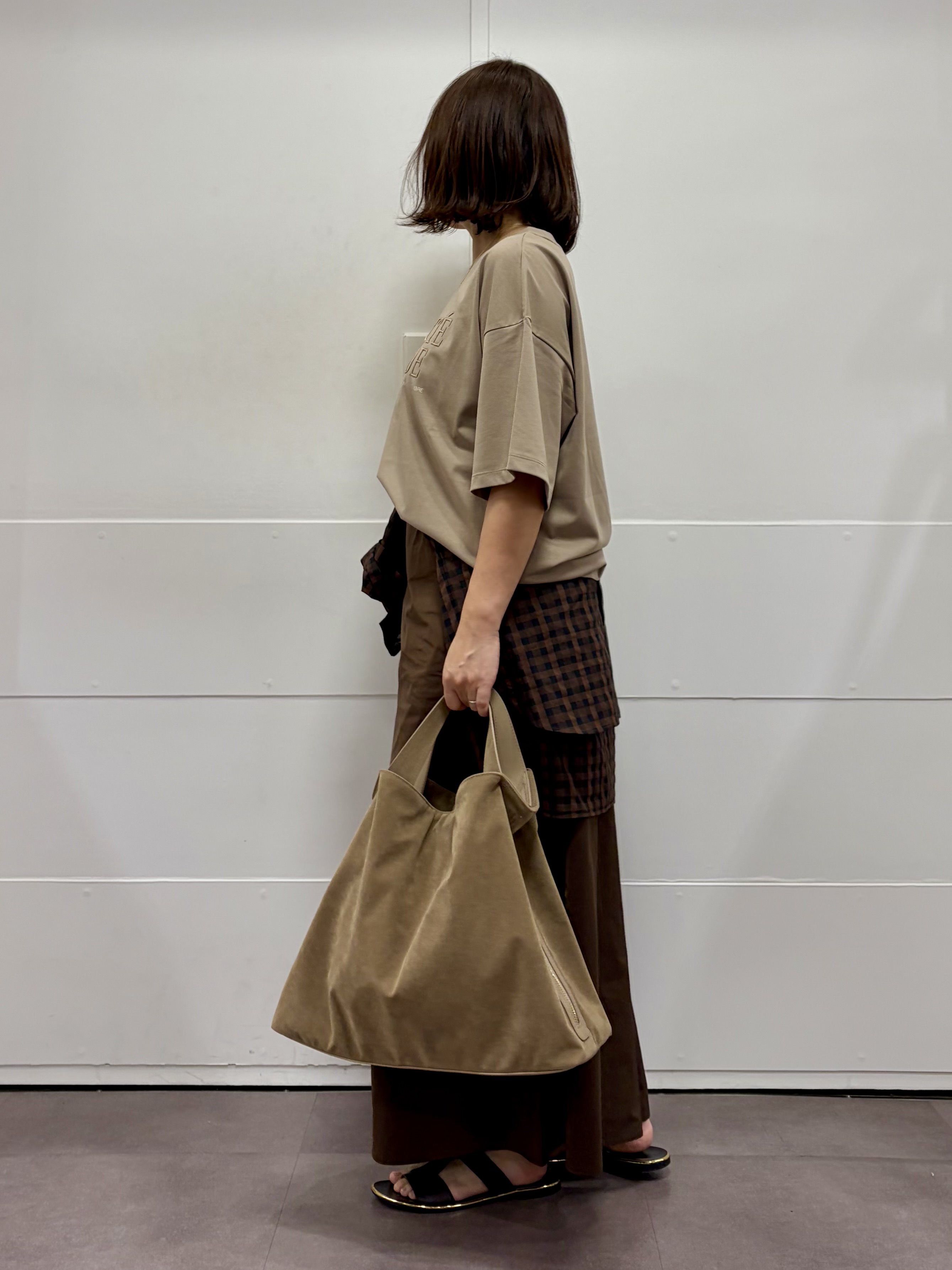 TOKOさんの「UNTITLED｜ベロアプリントロゴT」を使ったコーディネート