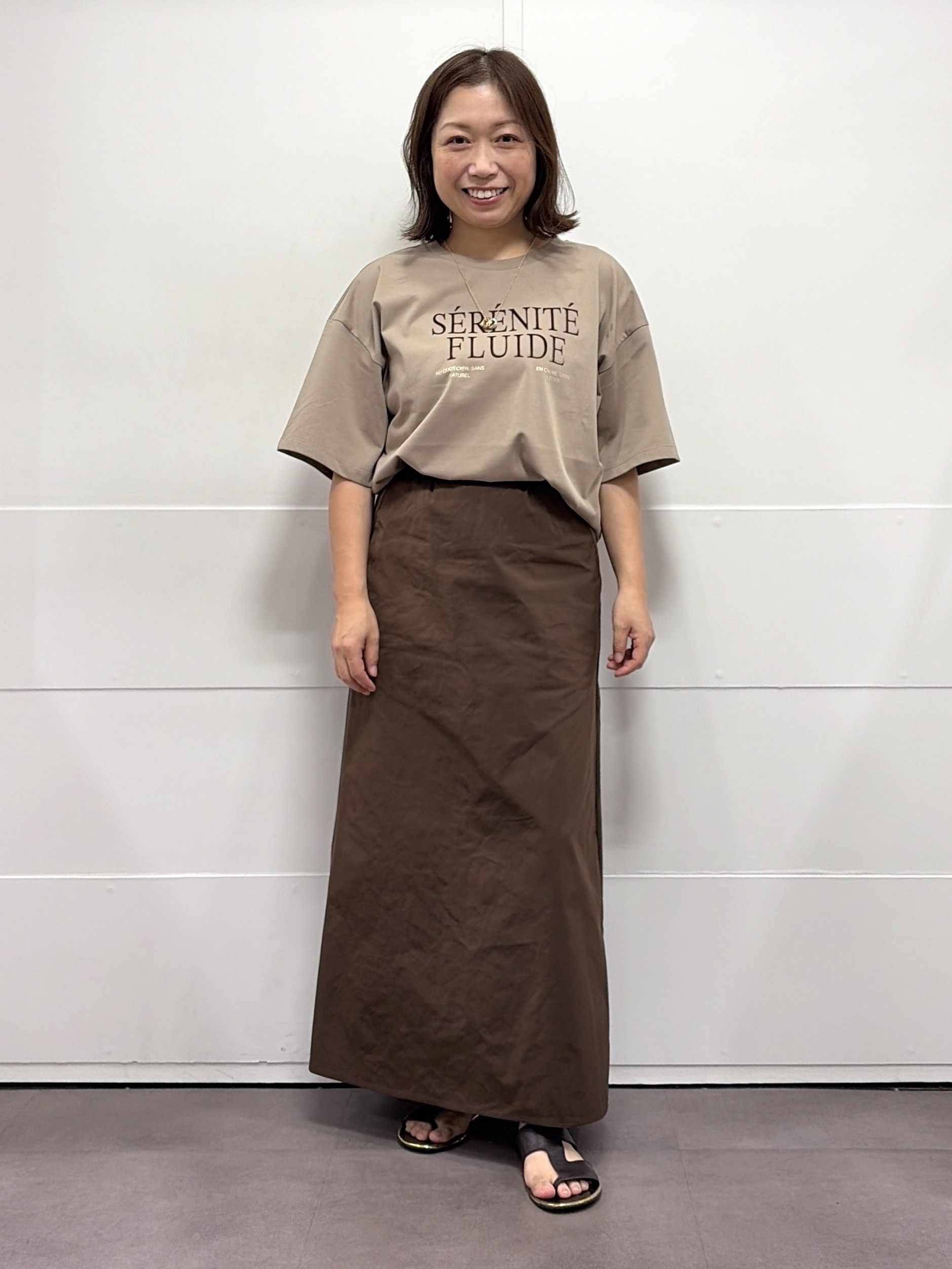 TOKOさんの「UNTITLED｜ベロアプリントロゴT」を使ったコーディネート