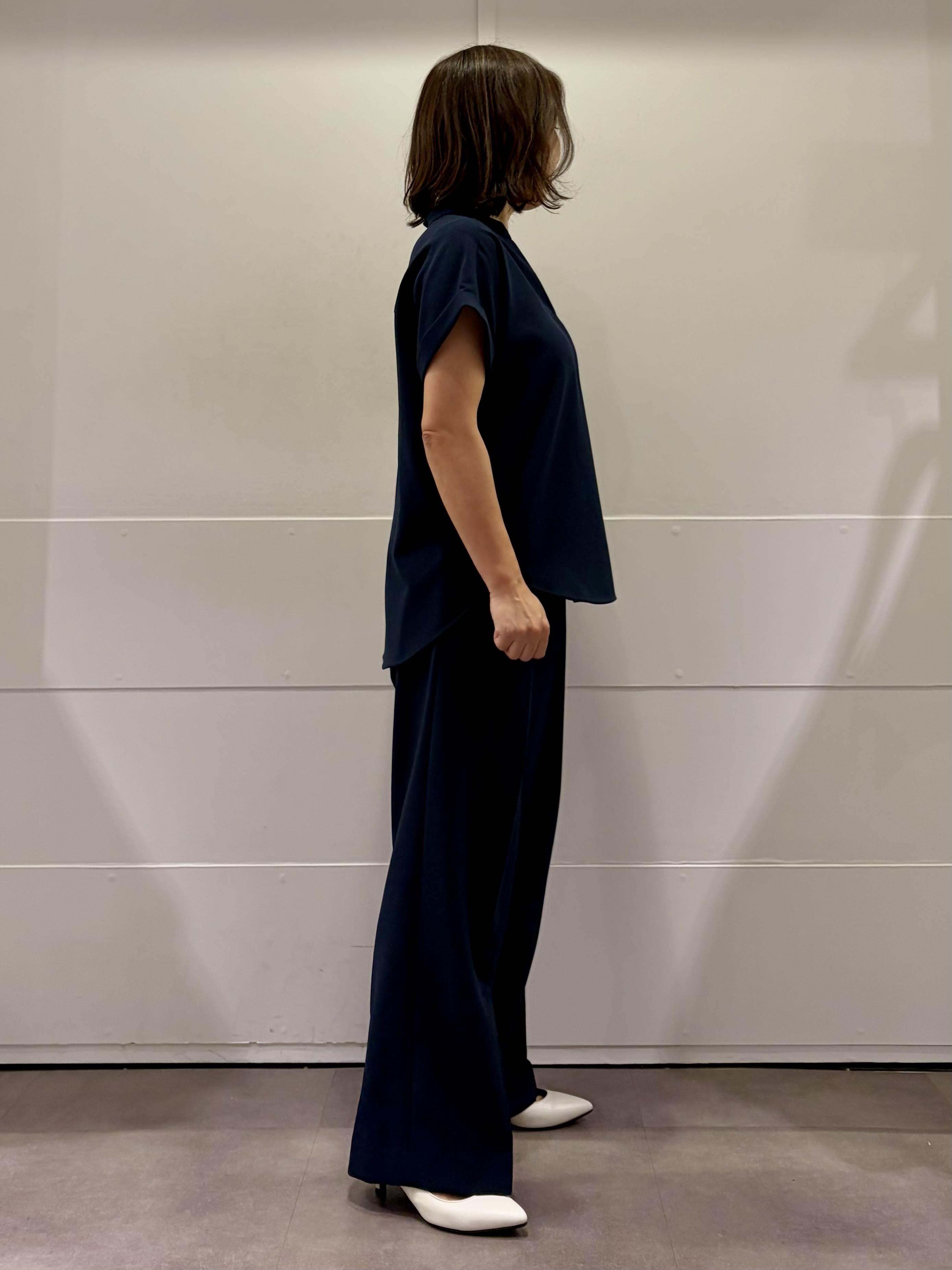 TOKOさんの「UNTITLED｜【セットアップ可/通気性/UVカット】エアリークールブラウス」を使ったコーディネート