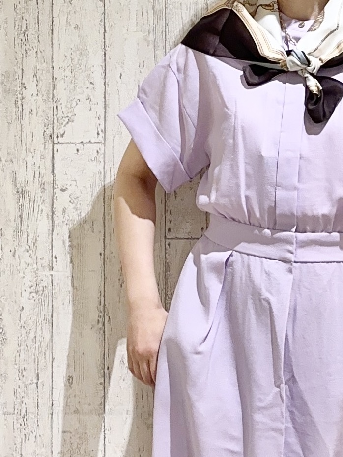 Hana...eさんの「index｜【接触冷感／吸水速乾】リネンライク シャツワンピース《洗濯機OK》」を使ったコーディネート