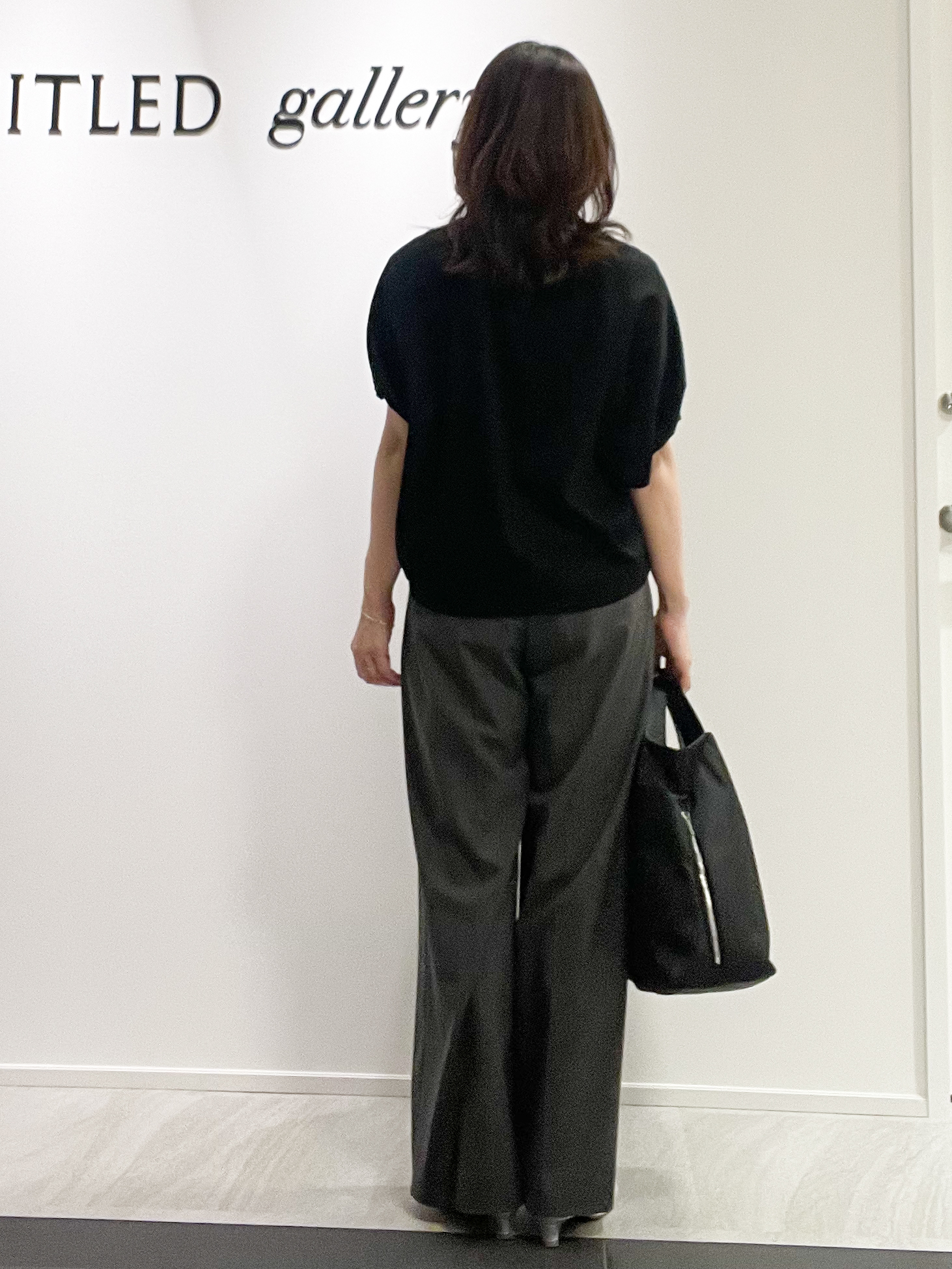 めいさんの「UNTITLED｜【汗染み防止/接触冷感】ドルマンプルオーバー」を使ったコーディネート