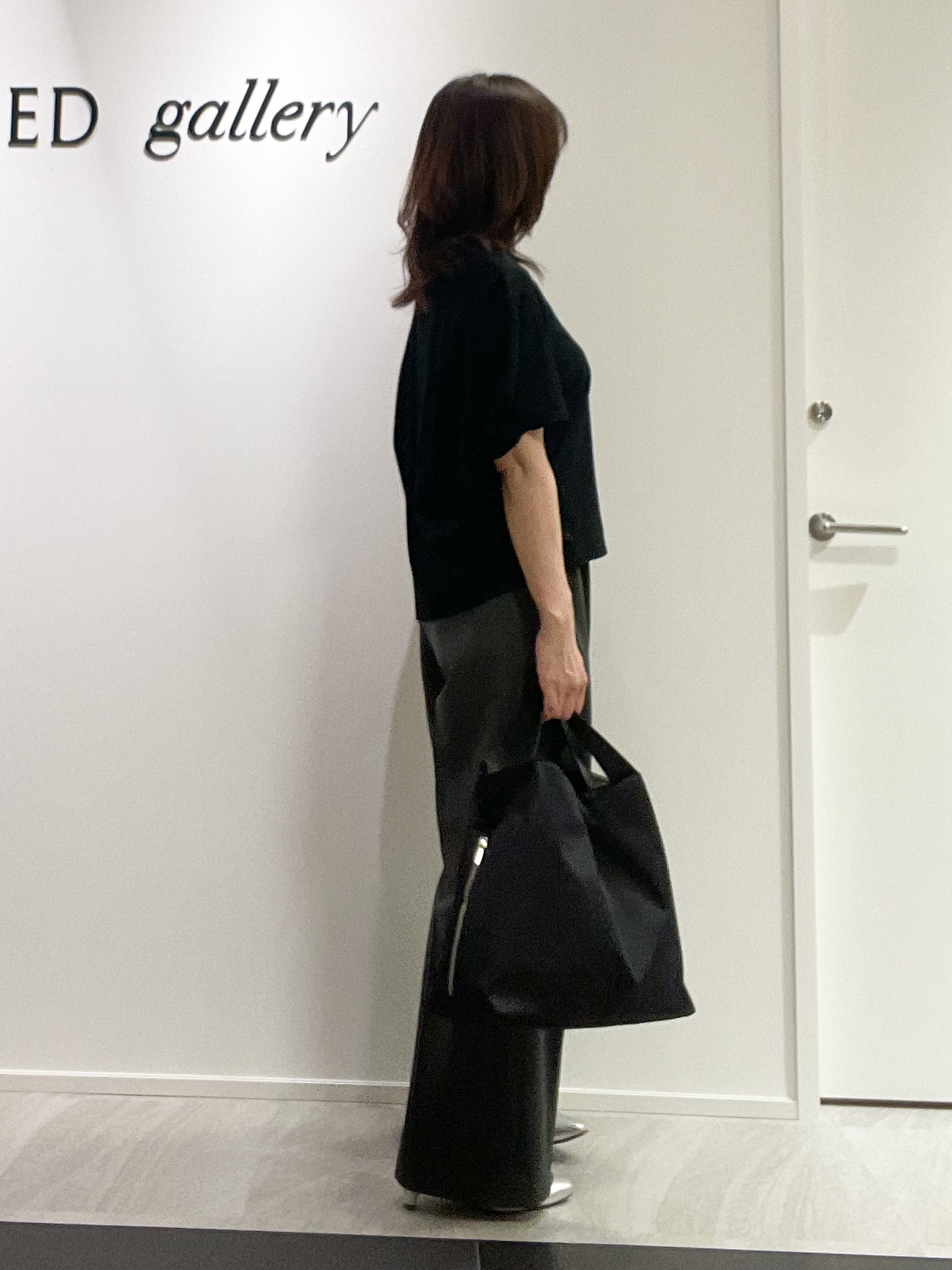 めいさんの「UNTITLED｜【汗染み防止/接触冷感】ドルマンプルオーバー」を使ったコーディネート