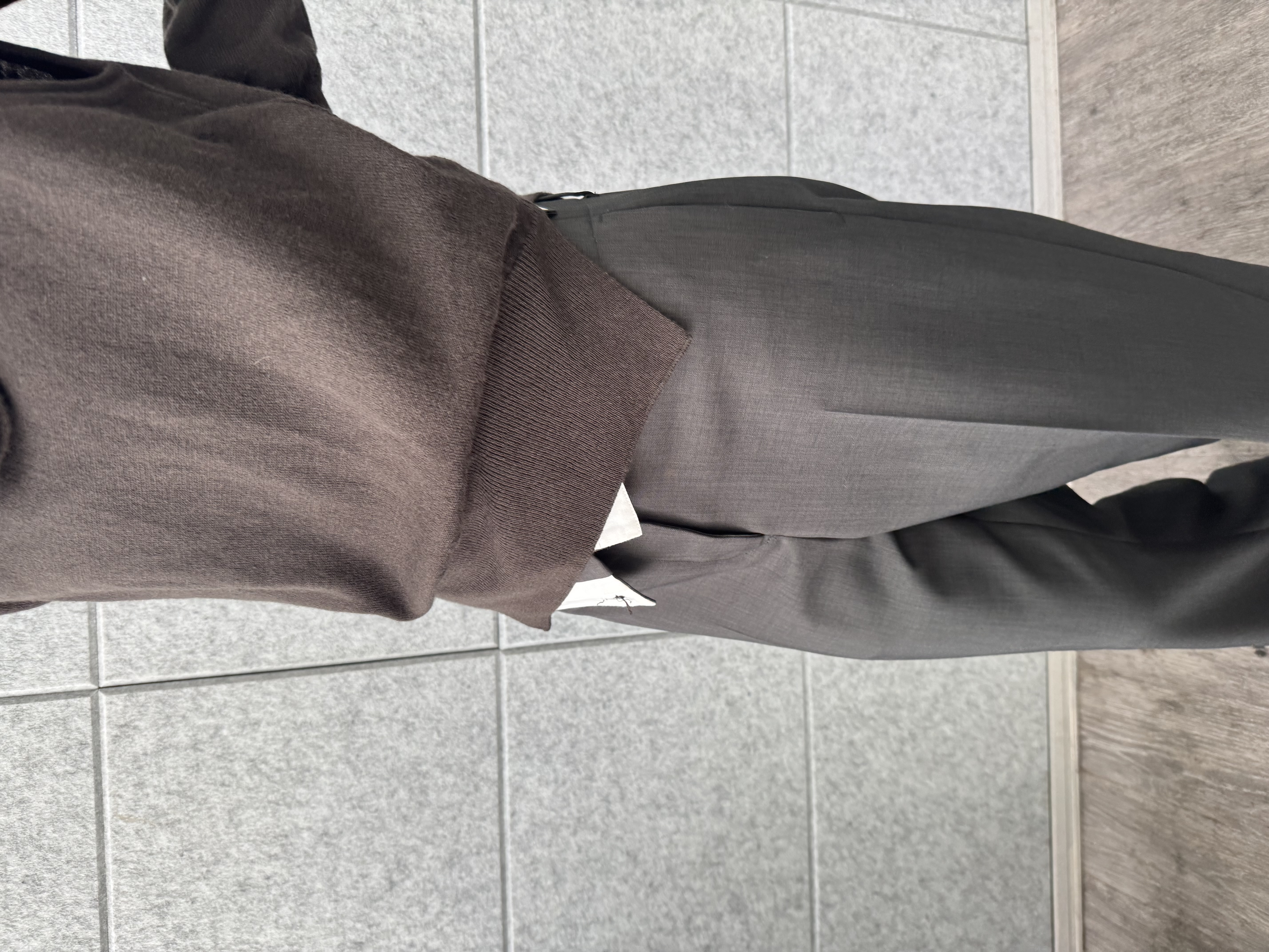 designer yukaさんの「CODE A｜SYSTEM｜CONVERTIBLE－SLEEVE WOOL KNIT TOP」を使ったコーディネート