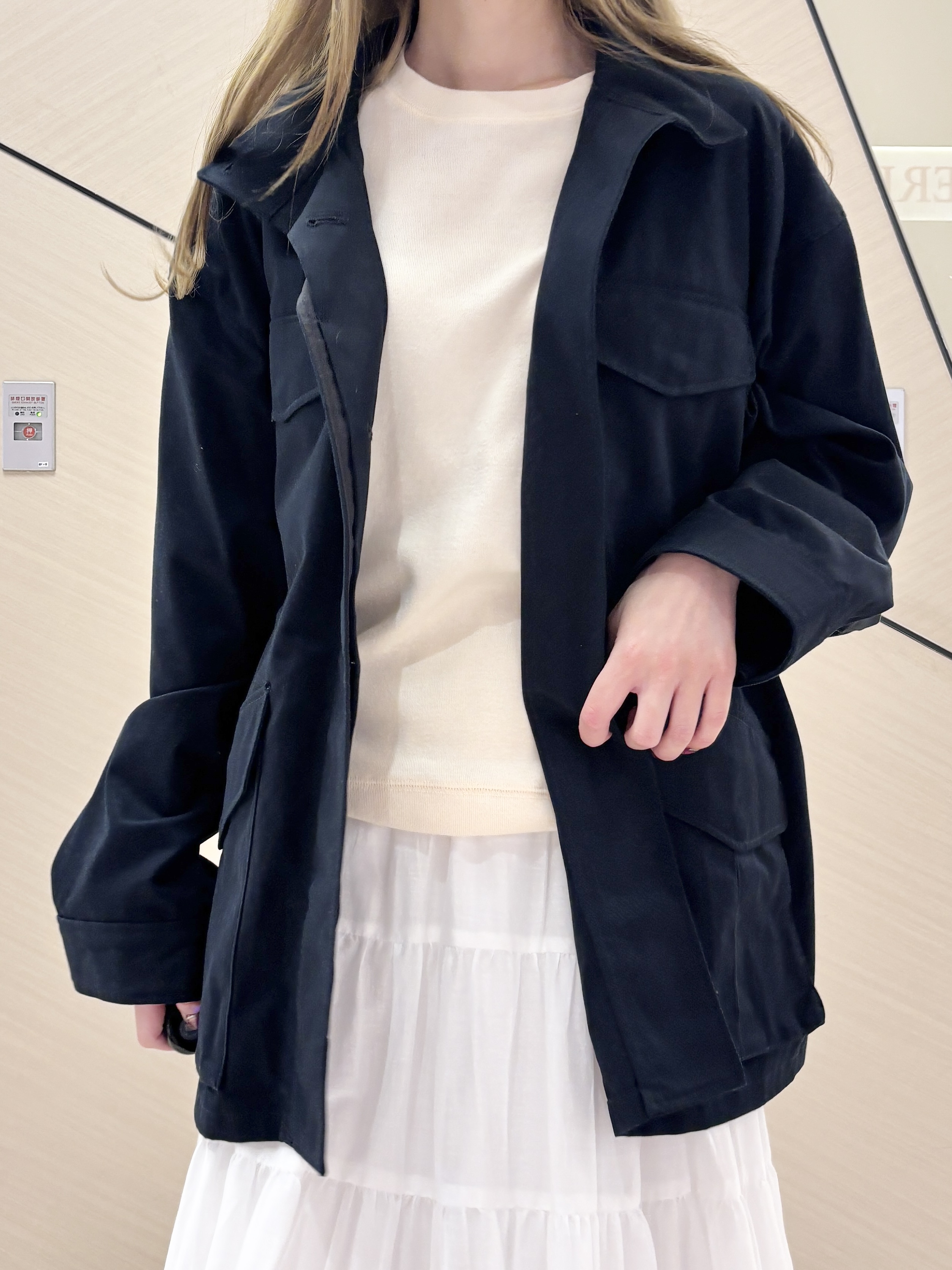 清水夏姫さんの「DRESSTERIOR｜【再入荷】コットンボイルティアードスカート」を使ったコーディネート