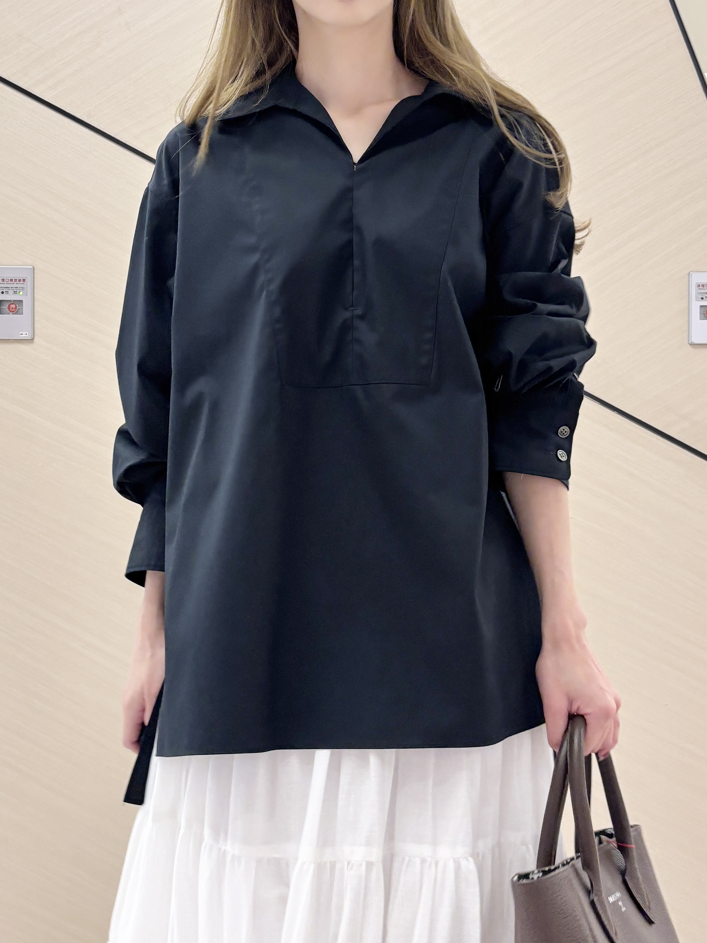 清水夏姫さんの「DRESSTERIOR｜【再入荷】コットンボイルティアードスカート」を使ったコーディネート