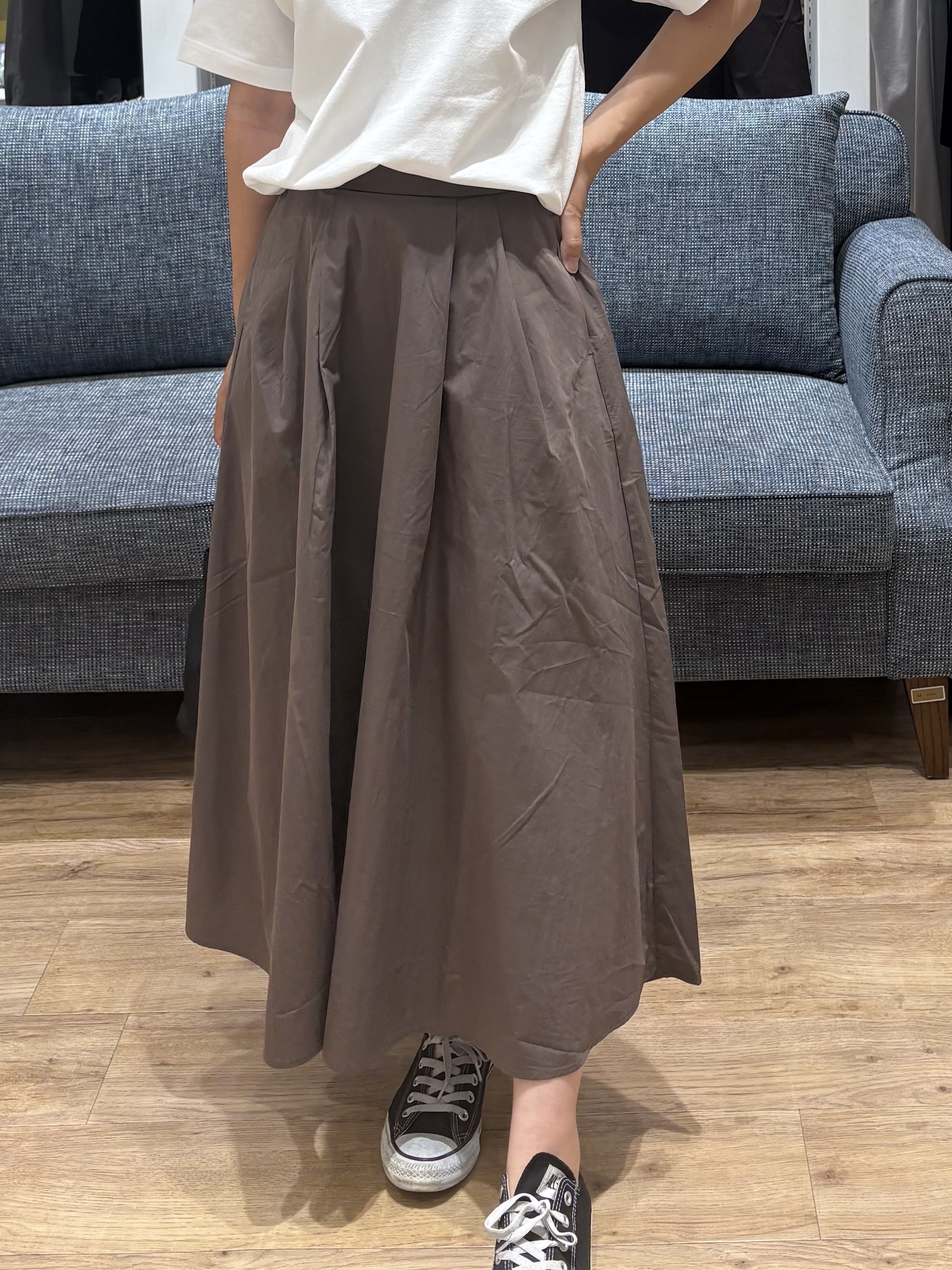 yuinaさんの「Dessin｜UMAO&times;Dessinコラボ 刺繍Tシャツ」を使ったコーディネート