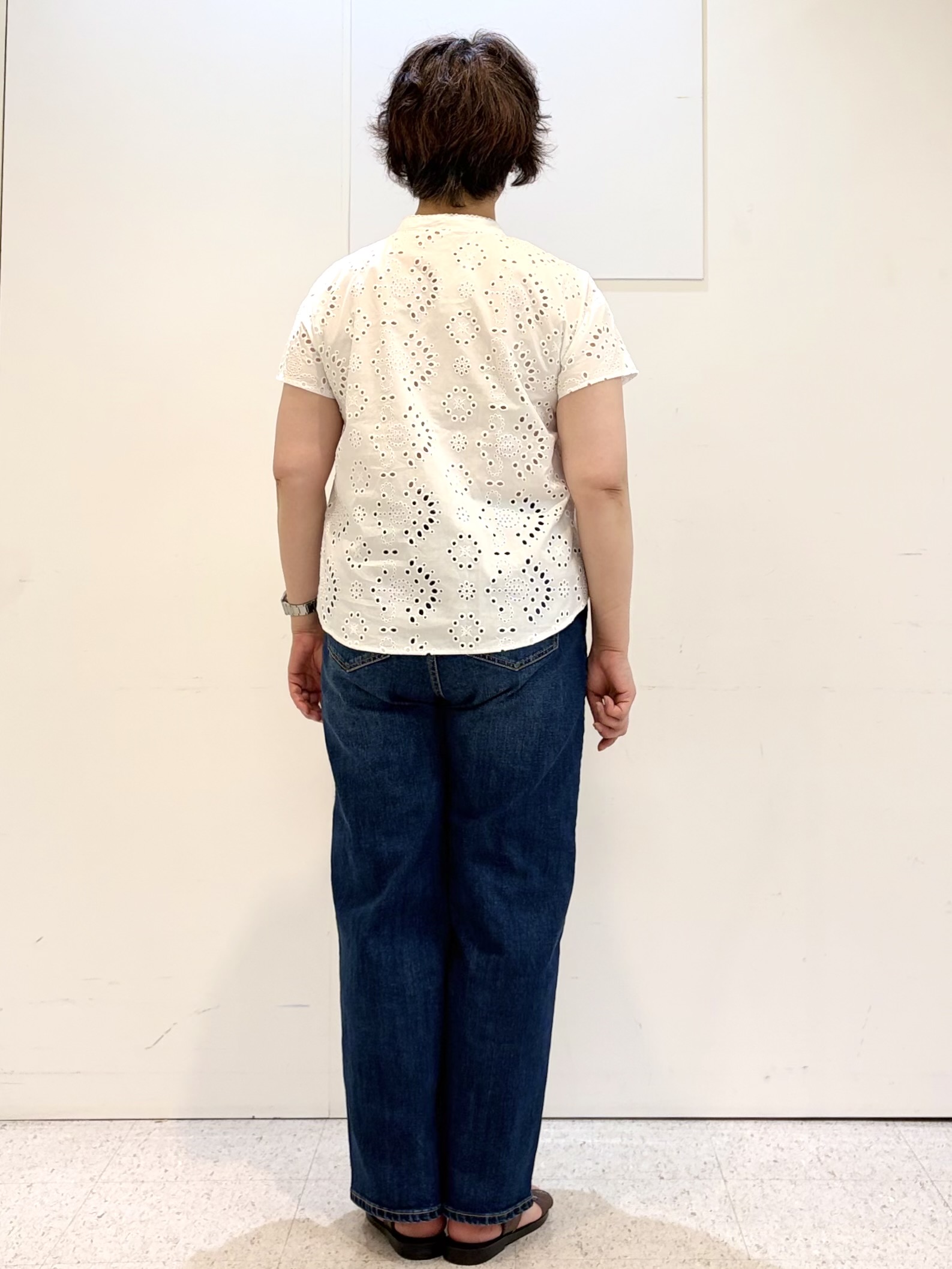 ヤスコさんの「Reflect｜フロントファスナーシアーブルゾン」を使ったコーディネート
