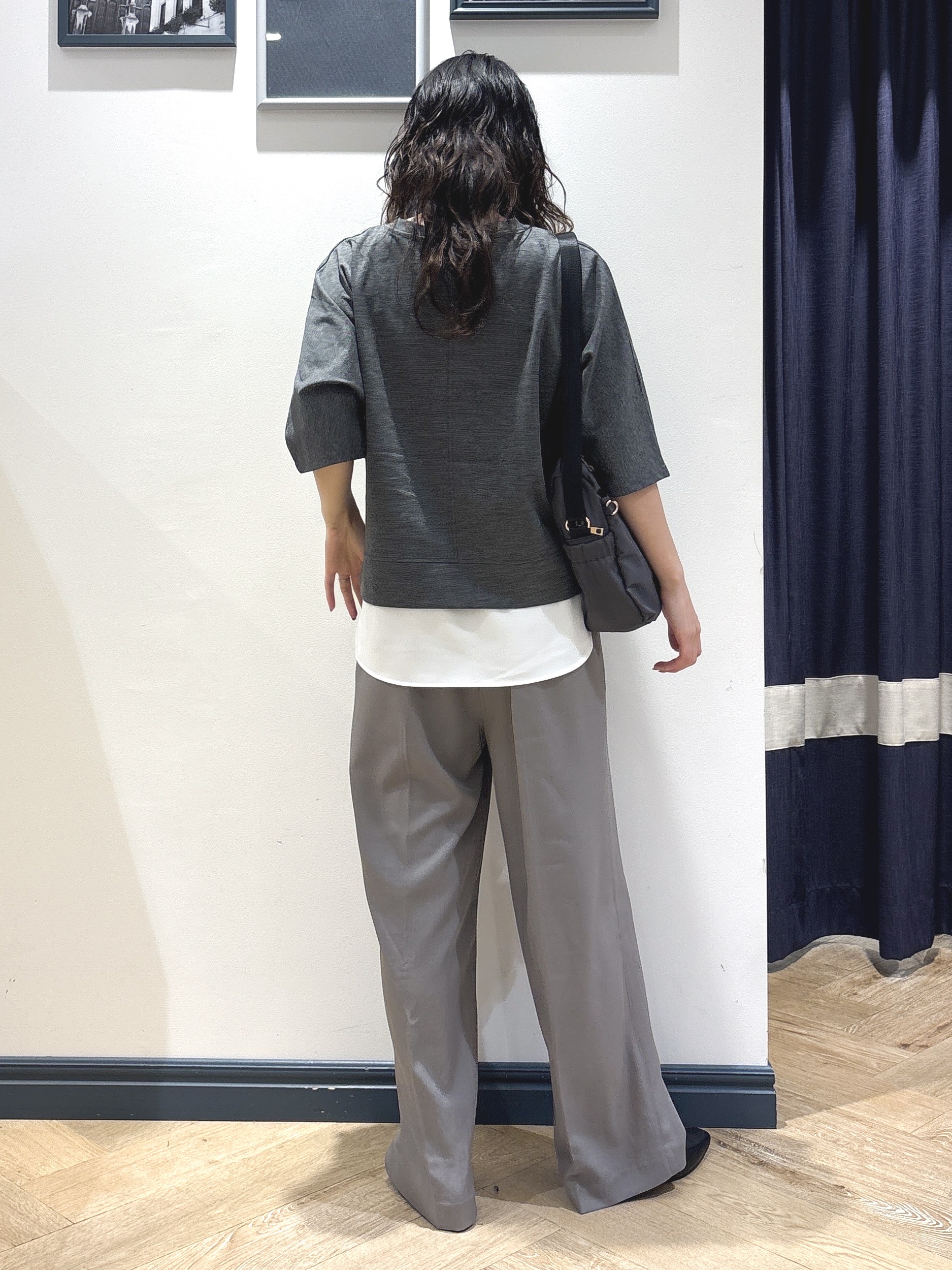ayakaさんの「grove｜【着回し◎】レイヤード風セットアップ」を使ったコーディネート