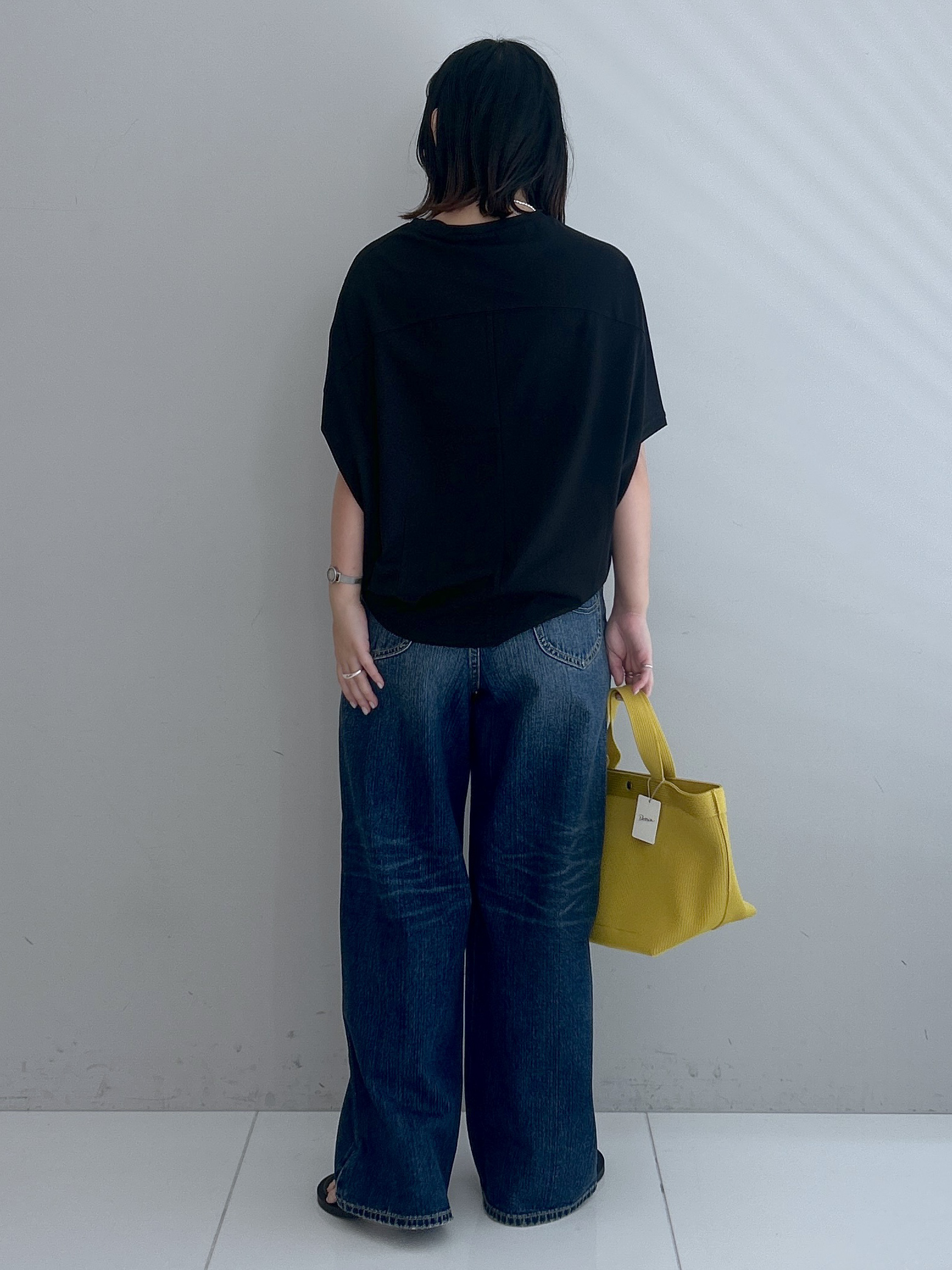 Hirokaさんの「Dessin｜【汗シミ防止/UVカット】ドルマンスリーブ プルオーバー」を使ったコーディネート