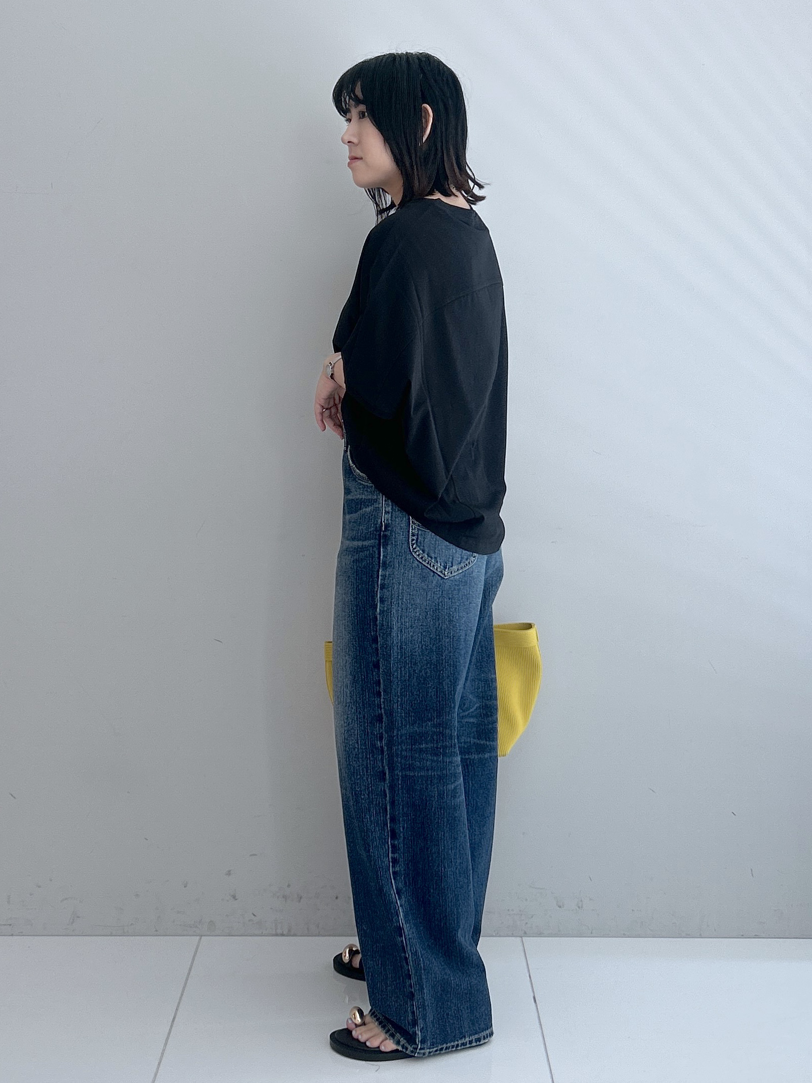 Hirokaさんの「Dessin｜【汗シミ防止/UVカット】ドルマンスリーブ プルオーバー」を使ったコーディネート