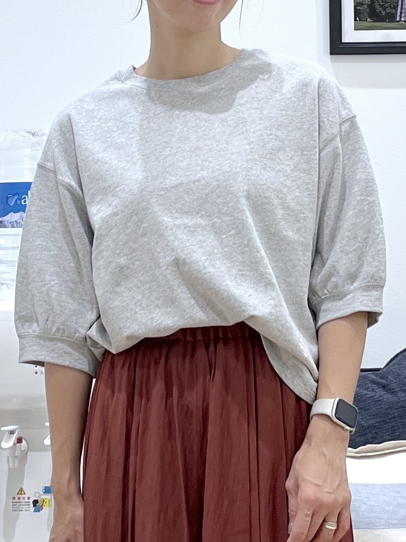 canaさんの「Dessin｜バックヘンリーカットソー5分袖」を使ったコーディネート