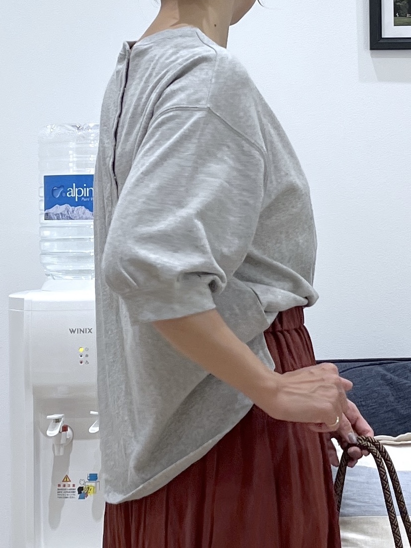 canaさんの「Dessin｜バックヘンリーカットソー5分袖」を使ったコーディネート