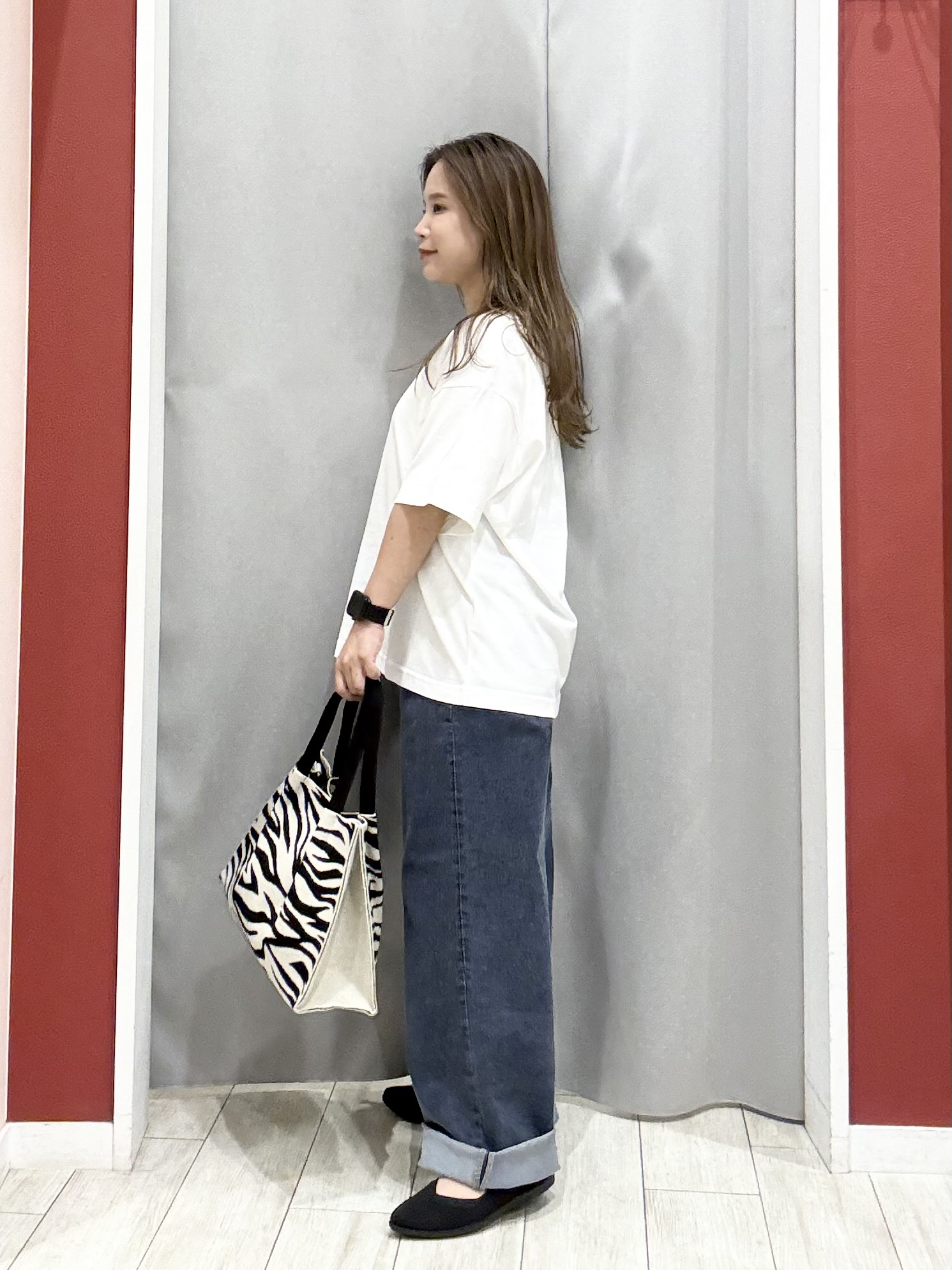 shioさんの「SHOO･LA･RUE｜【通気性〇/S-LL/洗濯機可】大人のきちんとベーシックシャツ」を使ったコーディネート