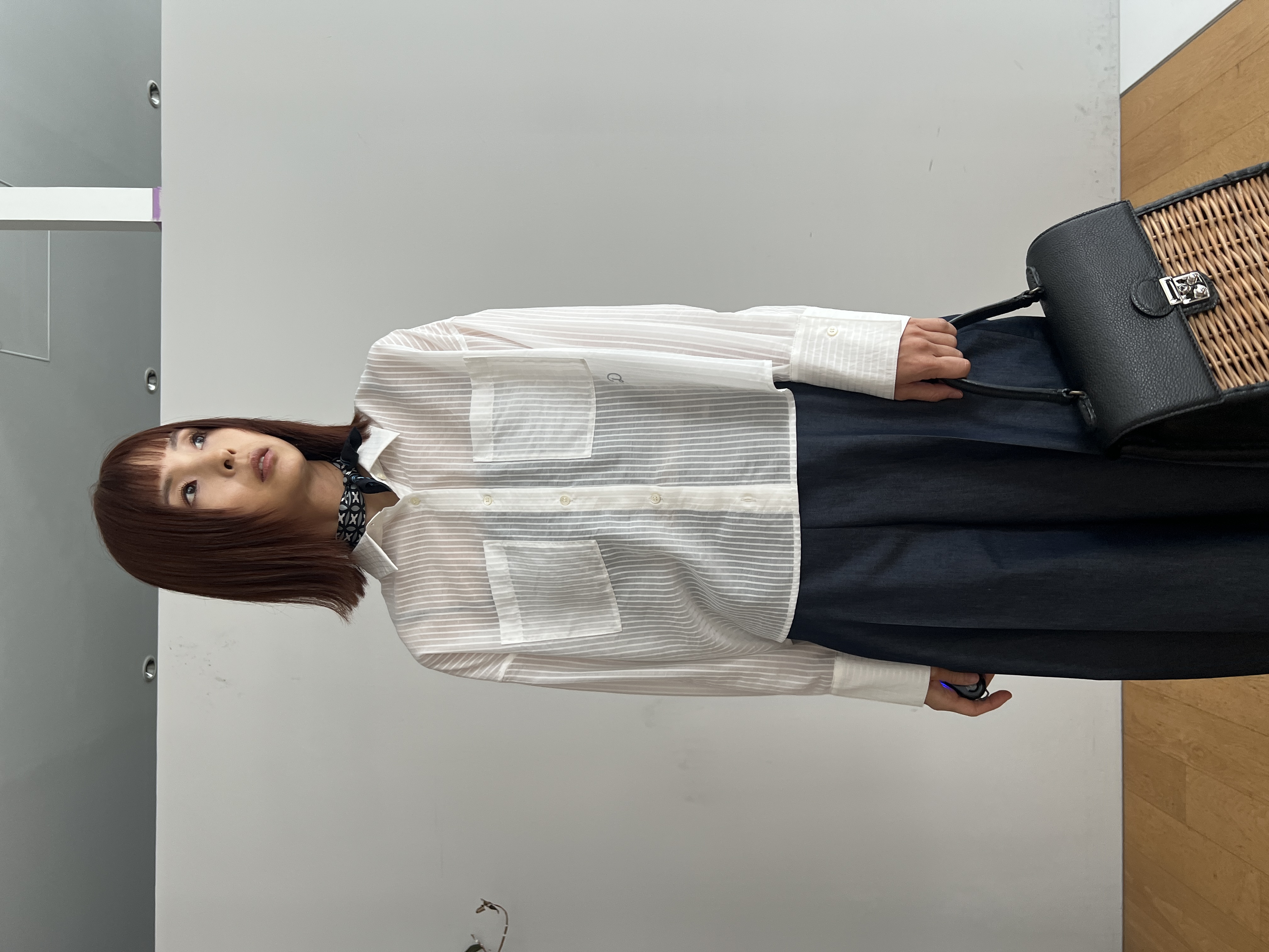 misaさんの「DRESSTERIOR｜【otonaMUSE5月号掲載】スキニーベルトサンダル」を使ったコーディネート