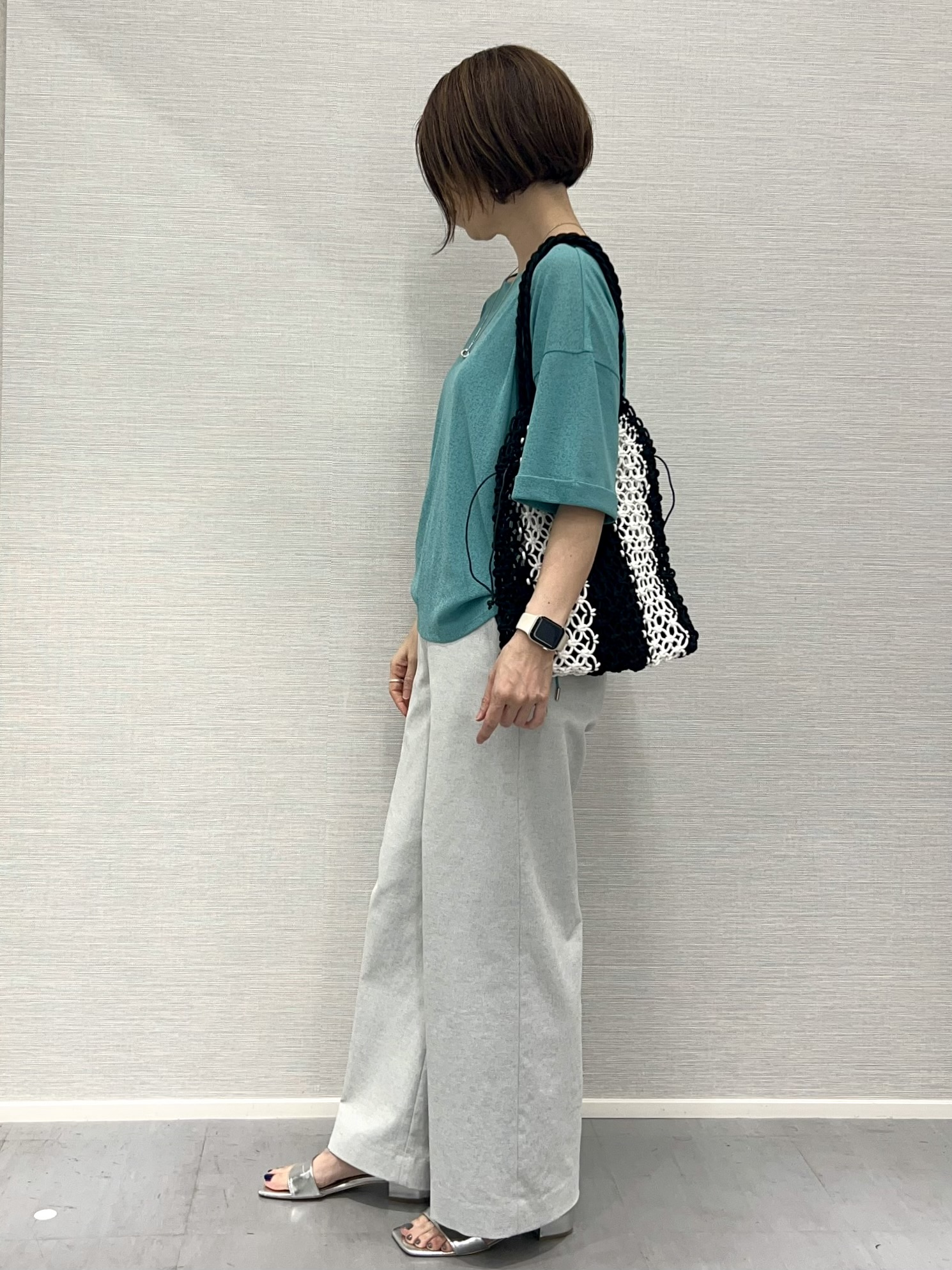 Shinakoさんの「UNTITLED｜ドロストプルオーバージャージ」を使ったコーディネート