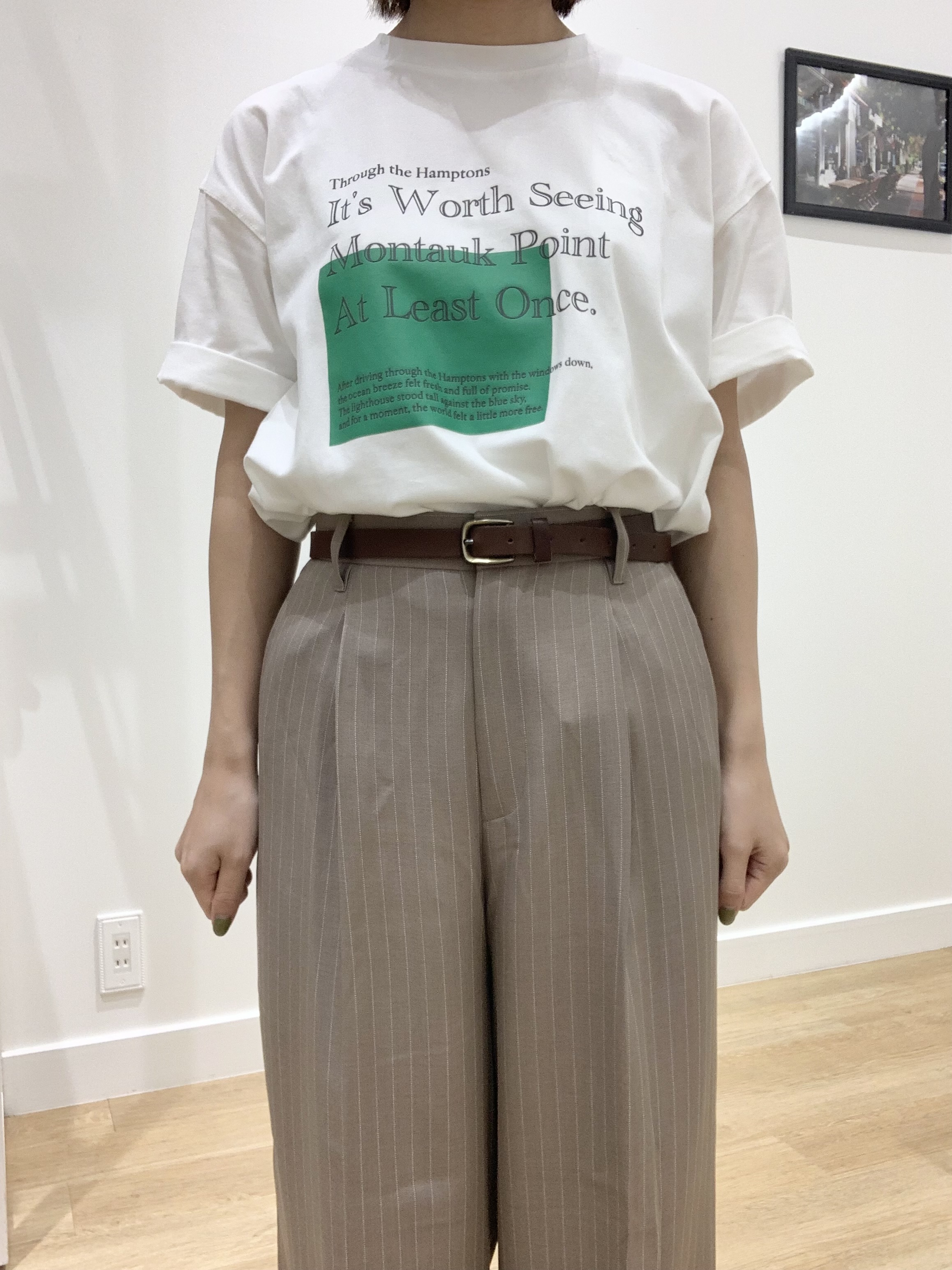 IMARIさんの「Dessin｜グラフィックデザイン Tシャツ」を使ったコーディネート