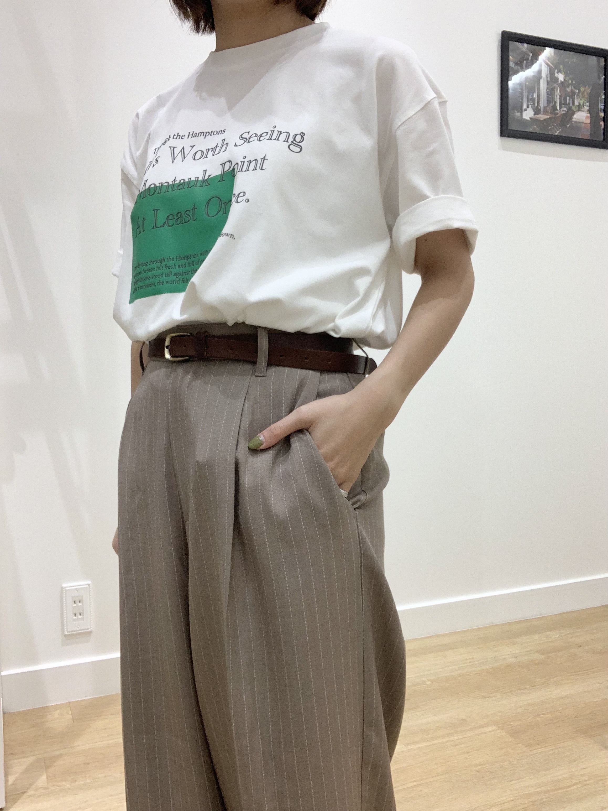 IMARIさんの「Dessin｜グラフィックデザイン Tシャツ」を使ったコーディネート