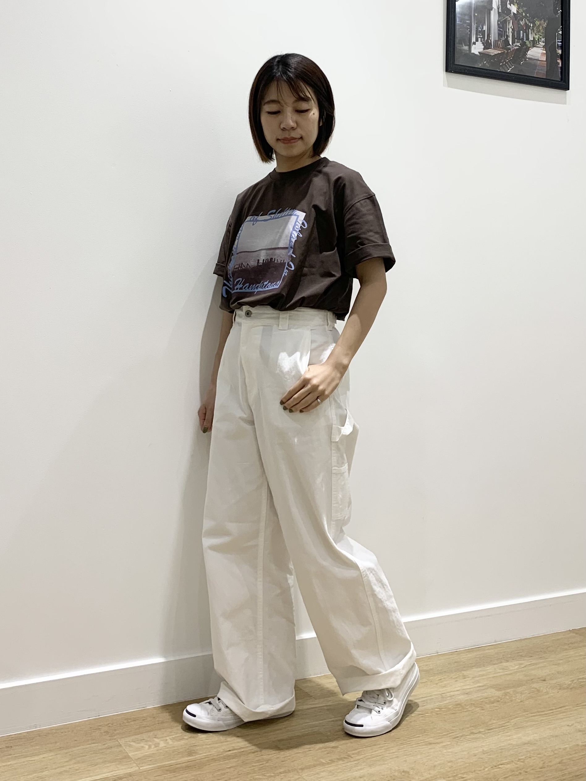 IMARIさんの「Dessin｜グラフィックデザイン Tシャツ」を使ったコーディネート
