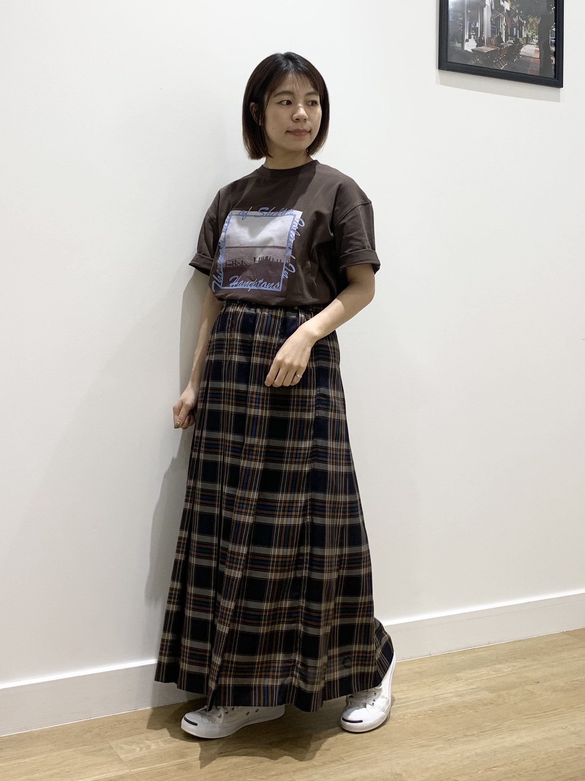 IMARIさんの「Dessin｜グラフィックデザイン Tシャツ」を使ったコーディネート