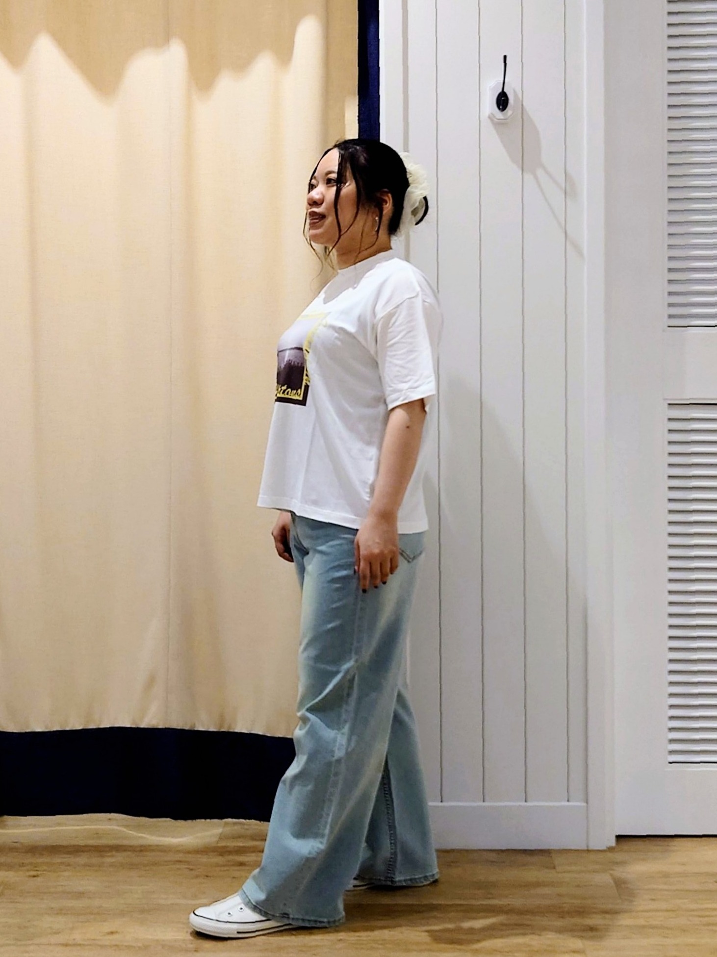 Haraさんの「Dessin｜グラフィックデザイン Tシャツ」を使ったコーディネート