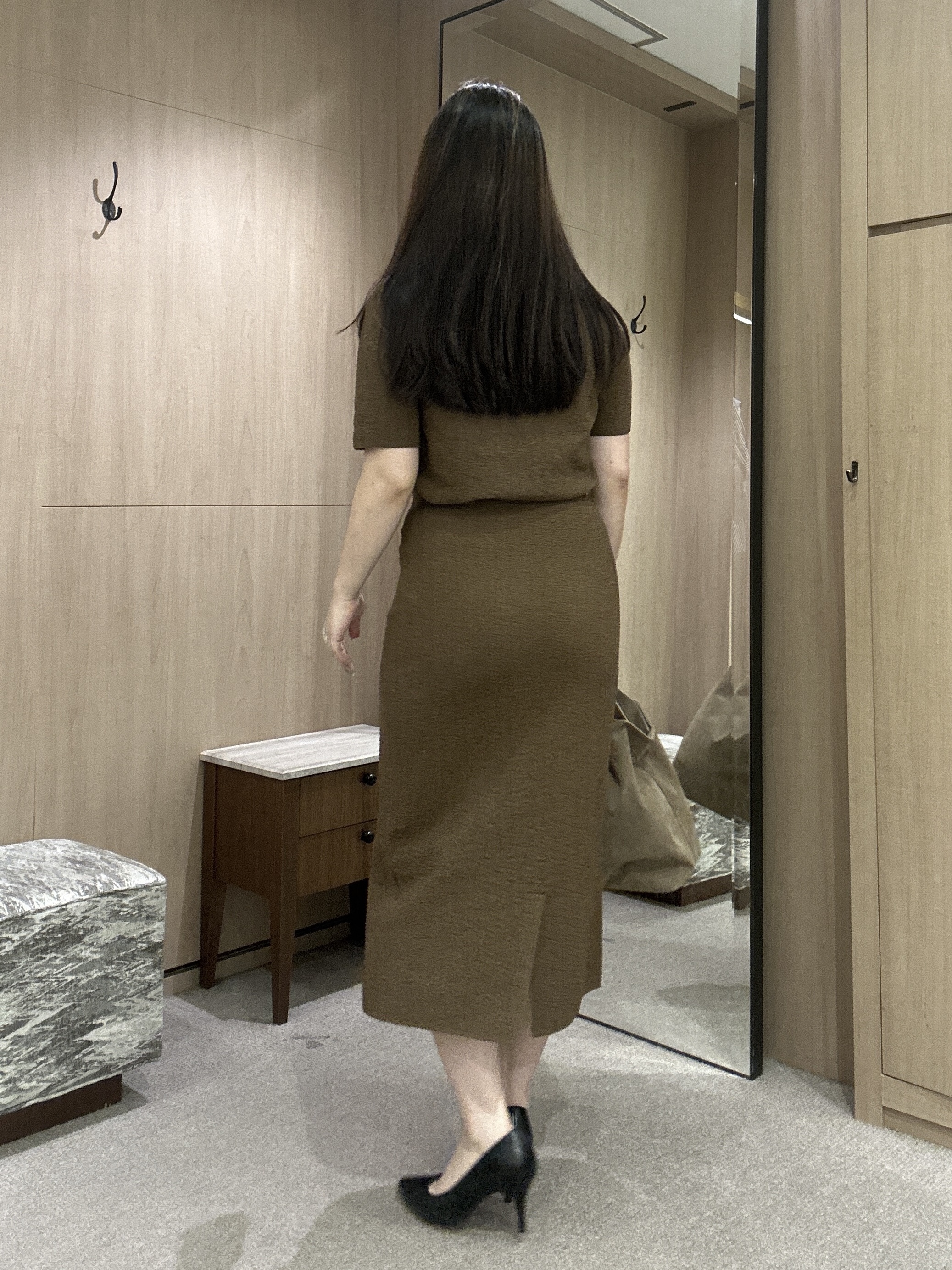 YURIさんの「UNTITLED｜【アレンジ自在】ロングパール調ネックレス」を使ったコーディネート