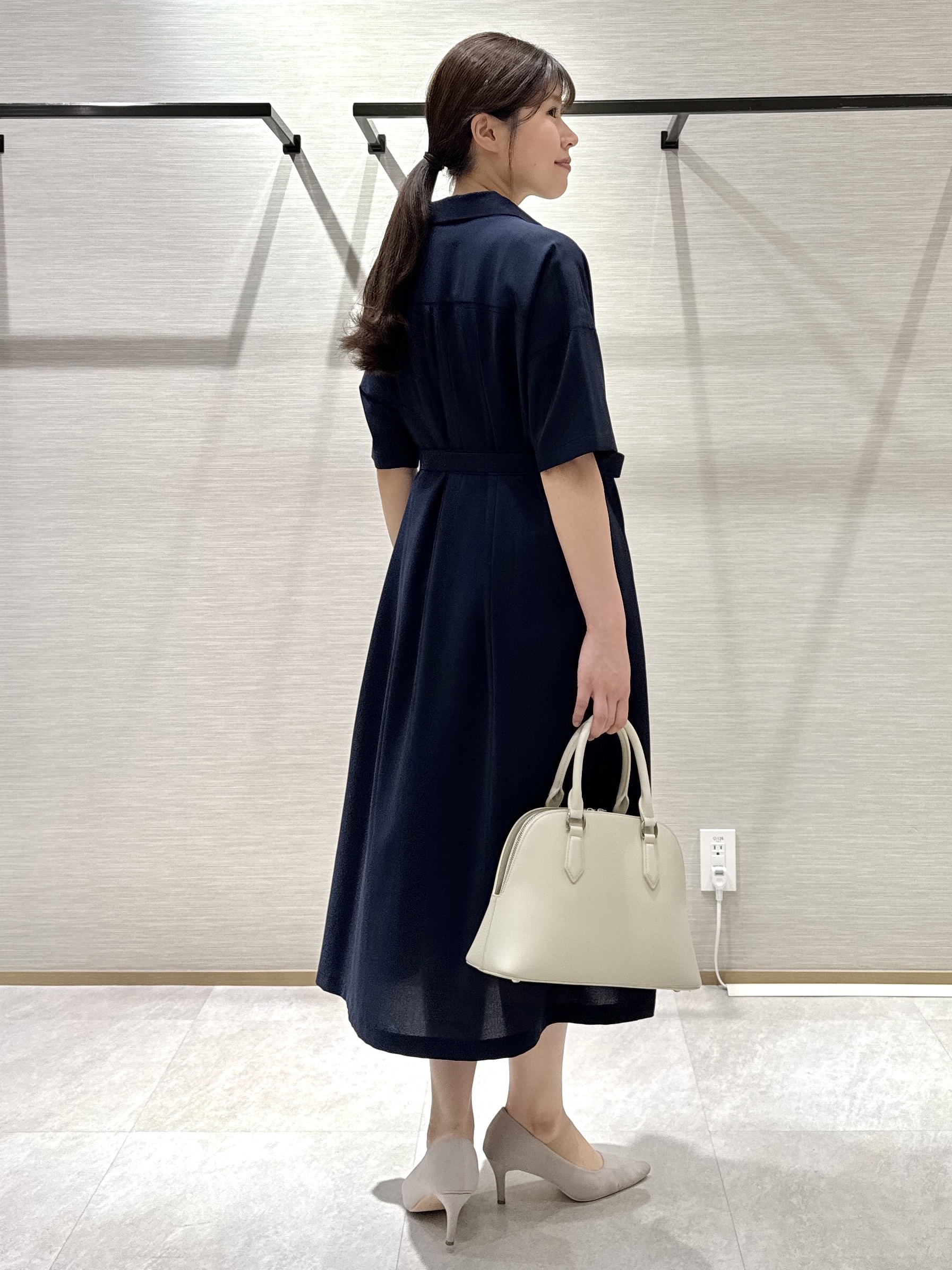 nanaさんの「UNTITLED｜【UVカット/接触冷感/通気性】エアリークールワンピース」を使ったコーディネート