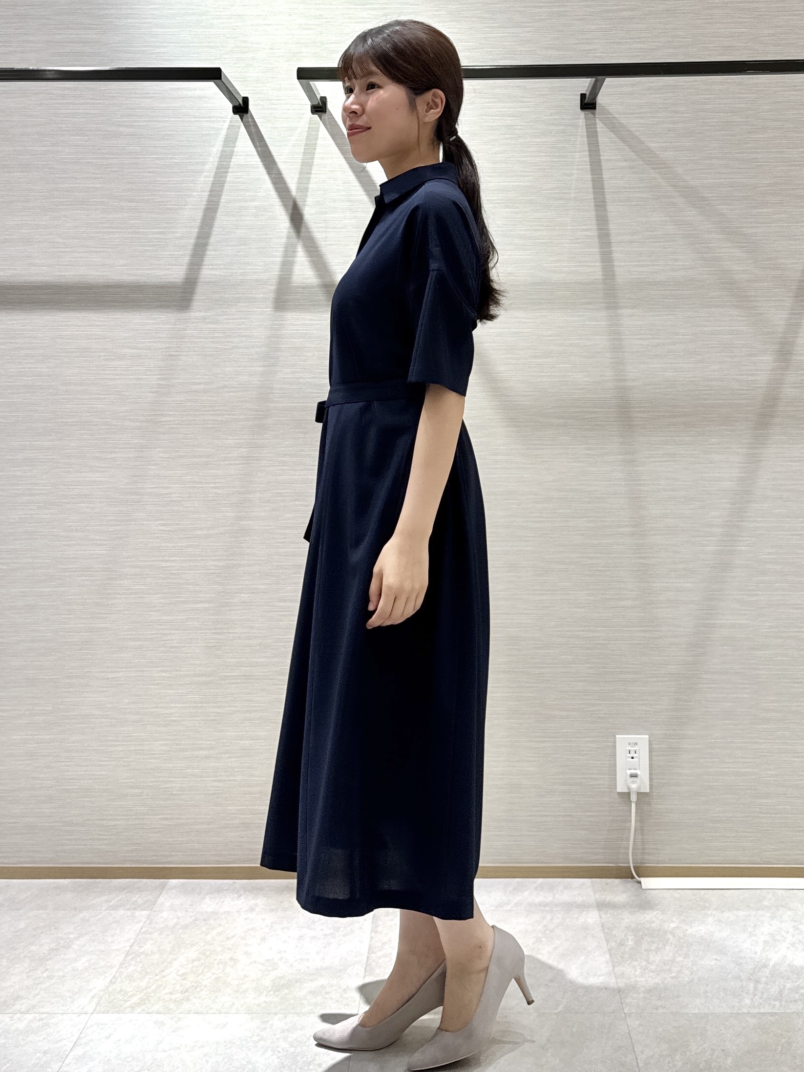nanaさんの「UNTITLED｜【UVカット/接触冷感/通気性】エアリークールワンピース」を使ったコーディネート