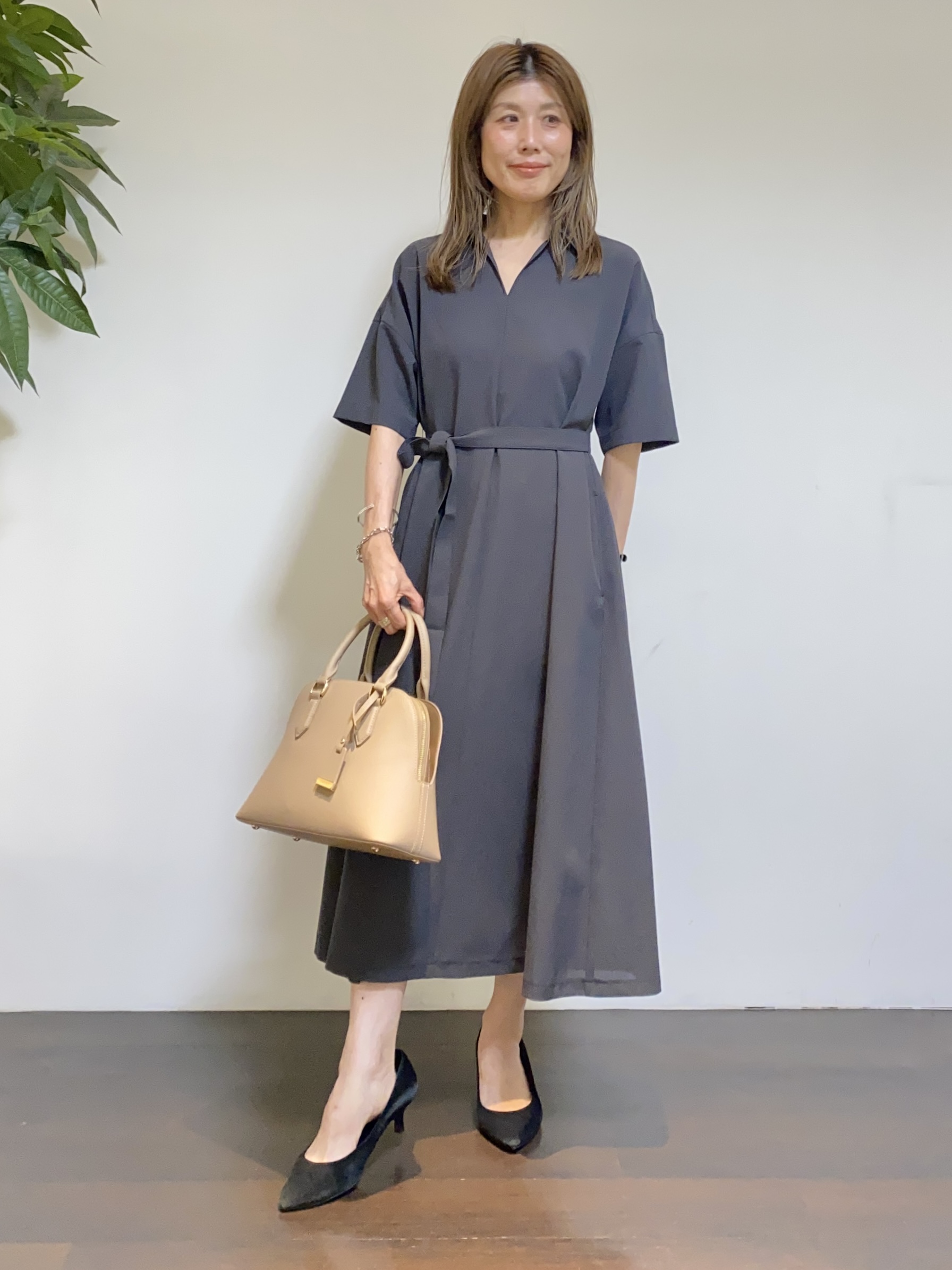 tomoさんの「UNTITLED｜【アンサンブル可能】コンパクトニットカーディガン」を使ったコーディネート