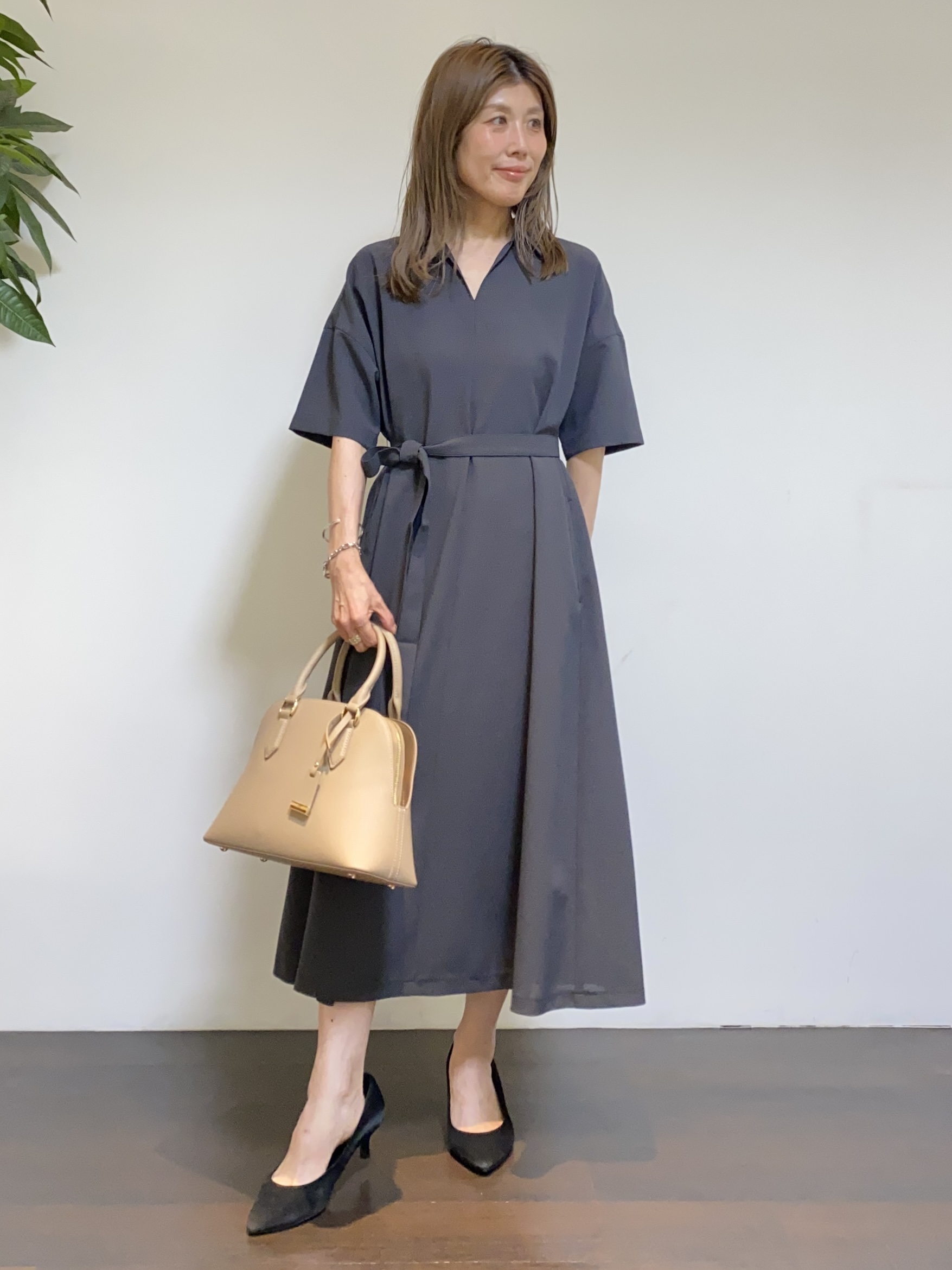 tomoさんの「UNTITLED｜【アンサンブル可能】コンパクトニットカーディガン」を使ったコーディネート
