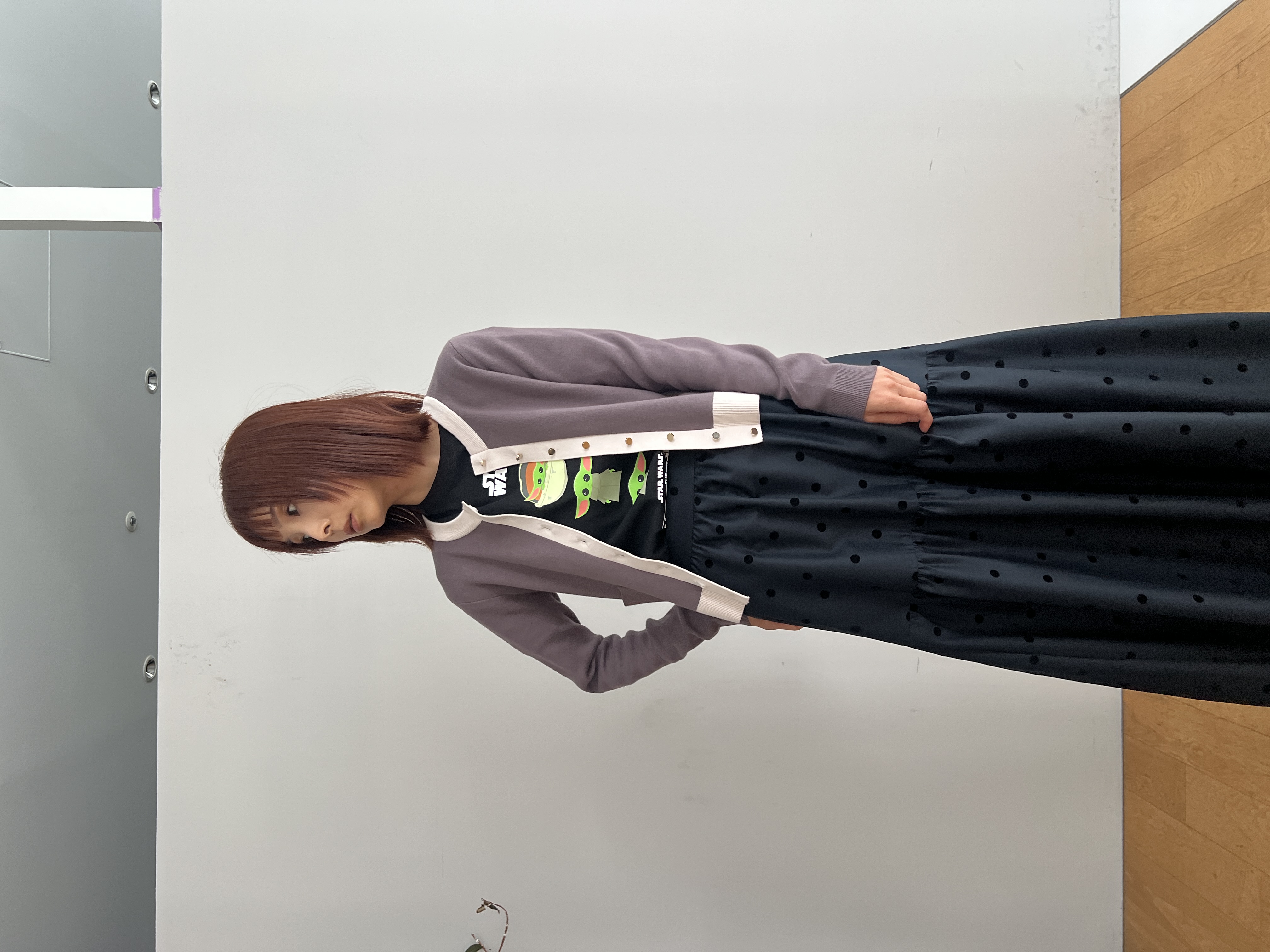 misaさんの「DRESSTERIOR｜フロッキードットスカート」を使ったコーディネート