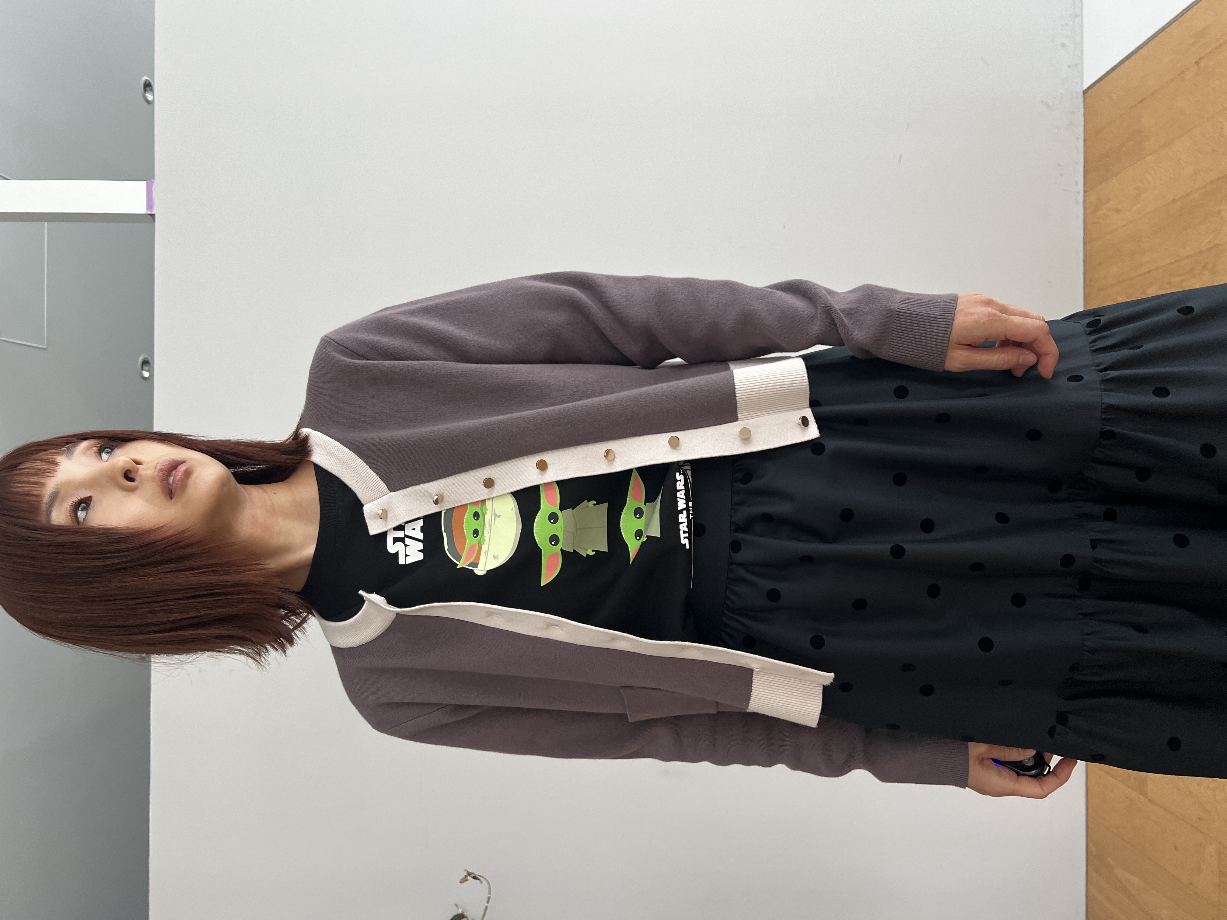 misaさんの「DRESSTERIOR｜フロッキードットスカート」を使ったコーディネート