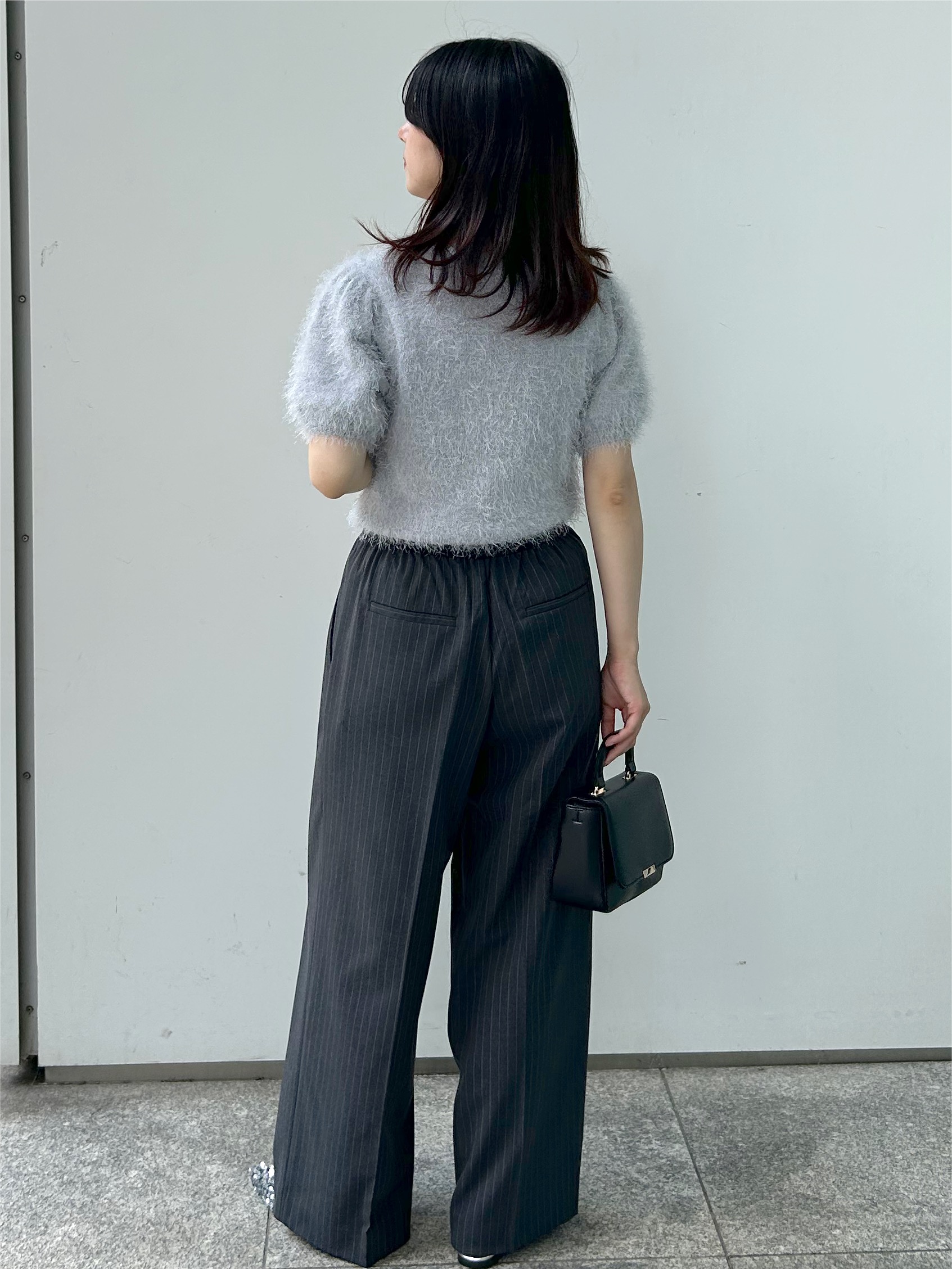 RINAさんの「index｜ふわふわフェザーコンパクトニット【洗濯機OK】」を使ったコーディネート