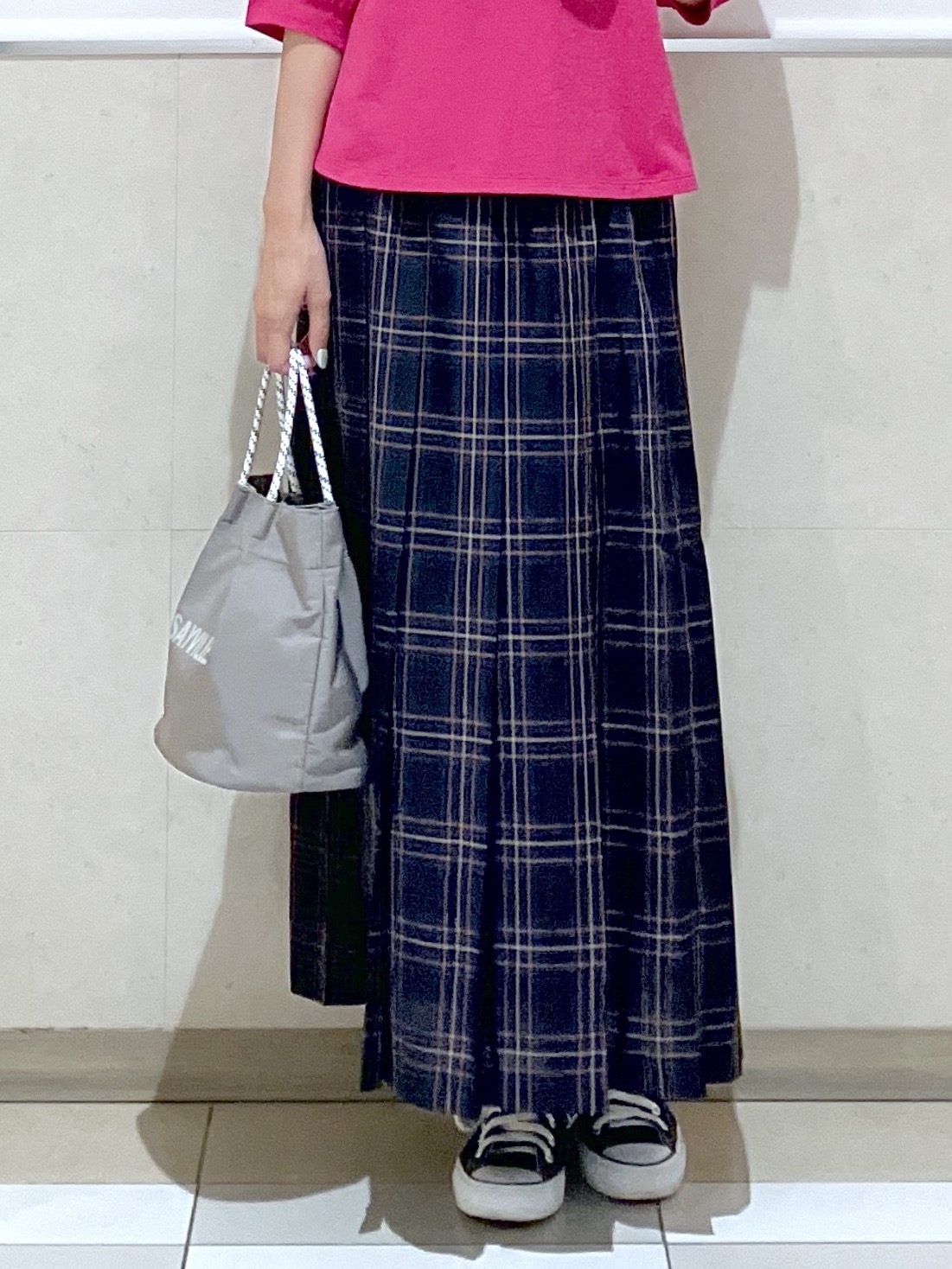 eriko さんの「Dessin｜バックヘンリーカットソー5分袖」を使ったコーディネート