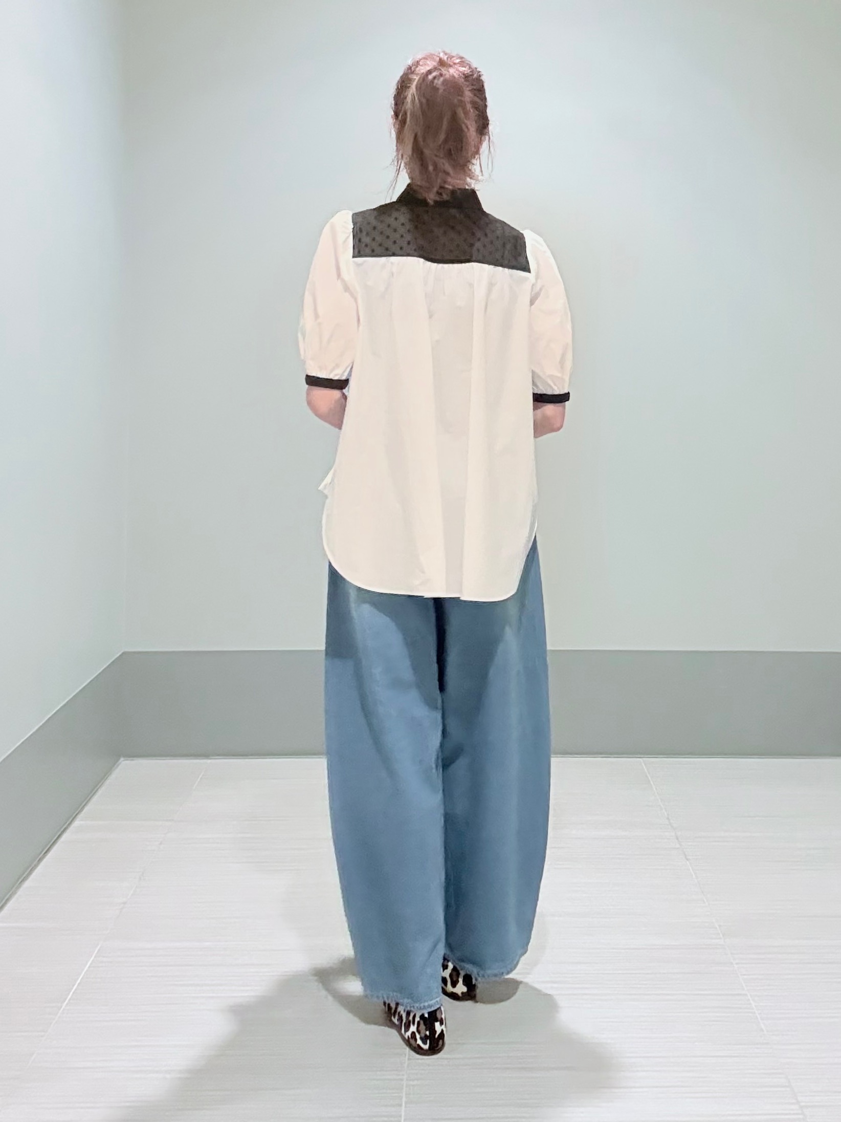 Yamaさんの「DRESSTERIOR｜【着映え】パフスリーブ ブザムブラウス」を使ったコーディネート