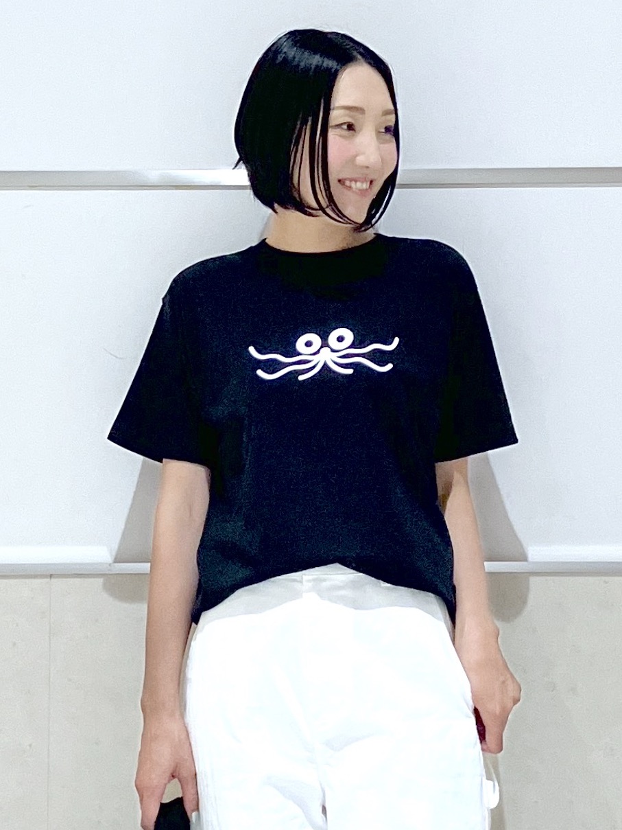 eriko さんの「Dessin｜UMAO&times;Dessinコラボ プリントキャットフェイスT」を使ったコーディネート