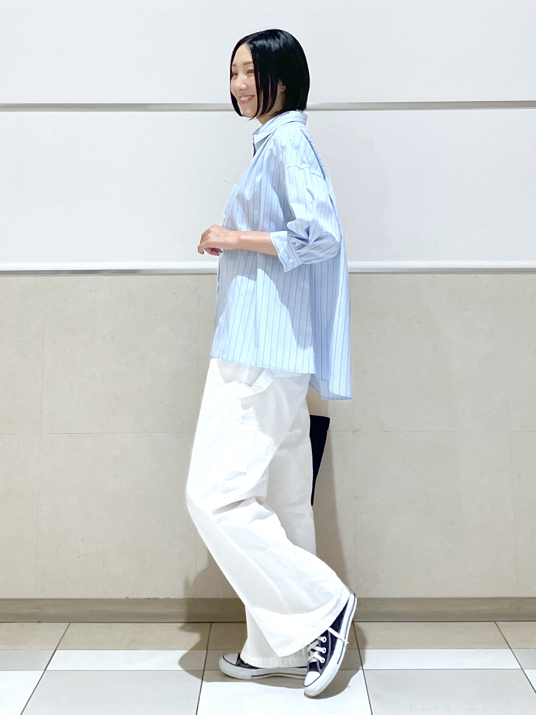eriko さんの「Dessin｜UMAO&times;Dessinコラボ プリントキャットフェイスT」を使ったコーディネート