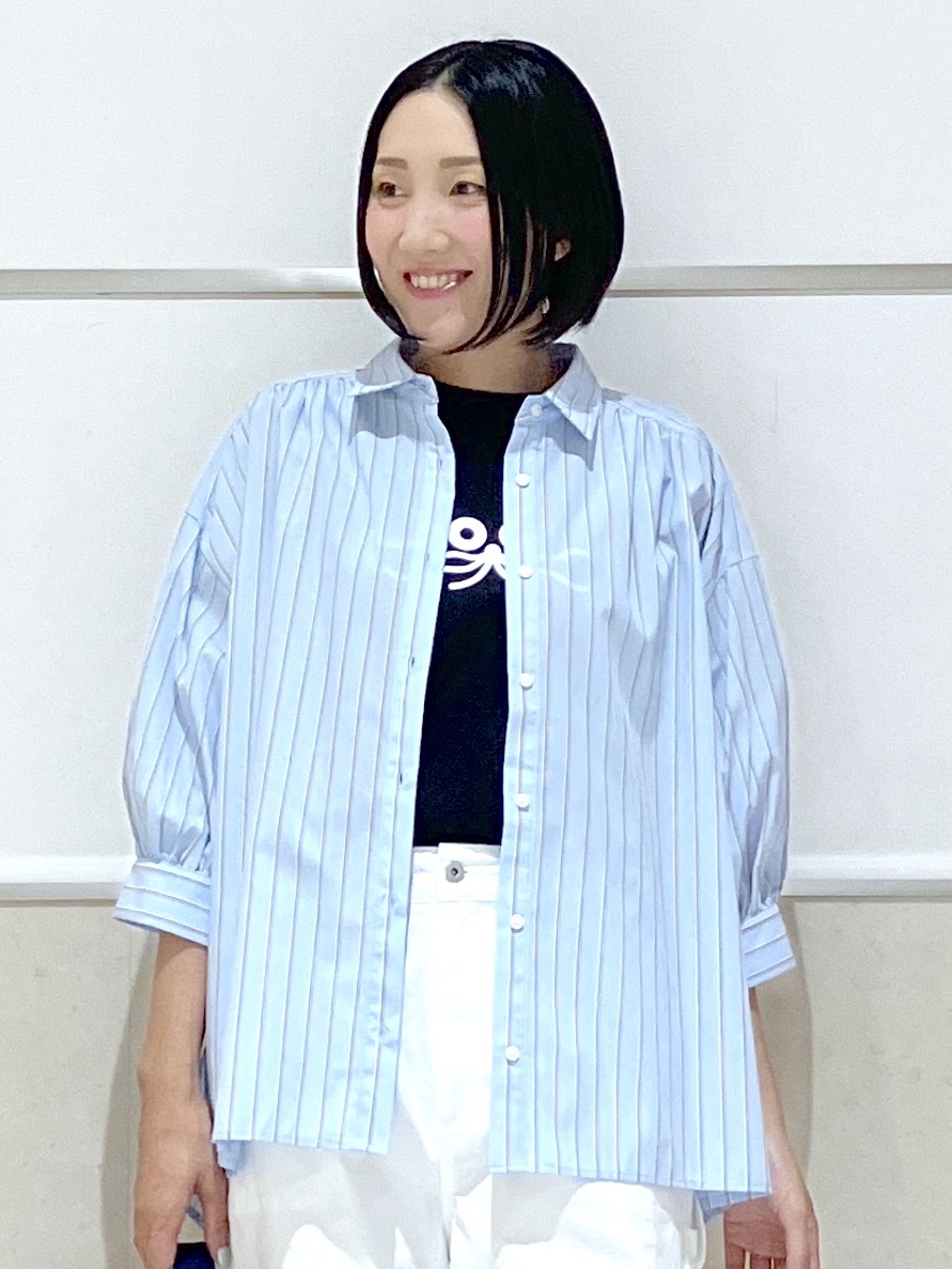 eriko さんの「Dessin｜UMAO&times;Dessinコラボ プリントキャットフェイスT」を使ったコーディネート