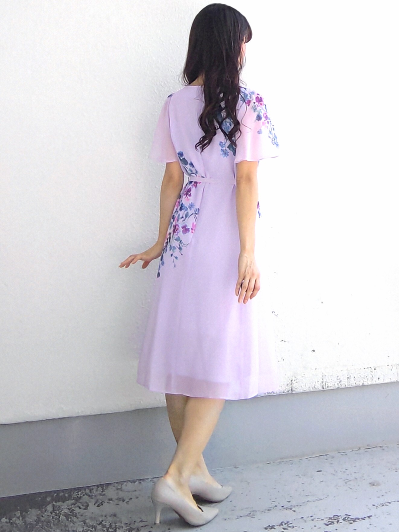 keinaさんの「SunaUna｜【手洗い可／日本製／共布ベルト付き】多色花柄プリントワンピース」を使ったコーディネート