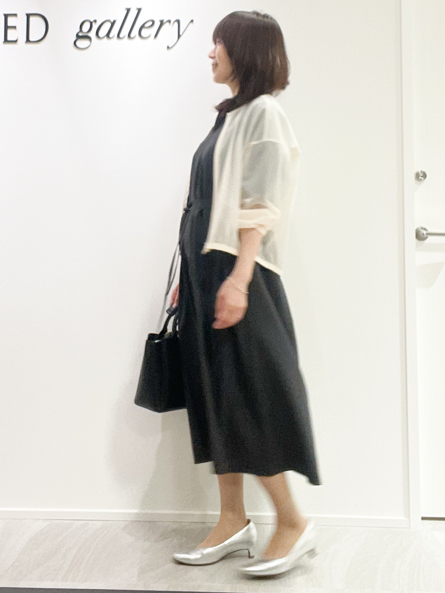 めいさんの「UNTITLED｜トリコットシアーブラウス」を使ったコーディネート