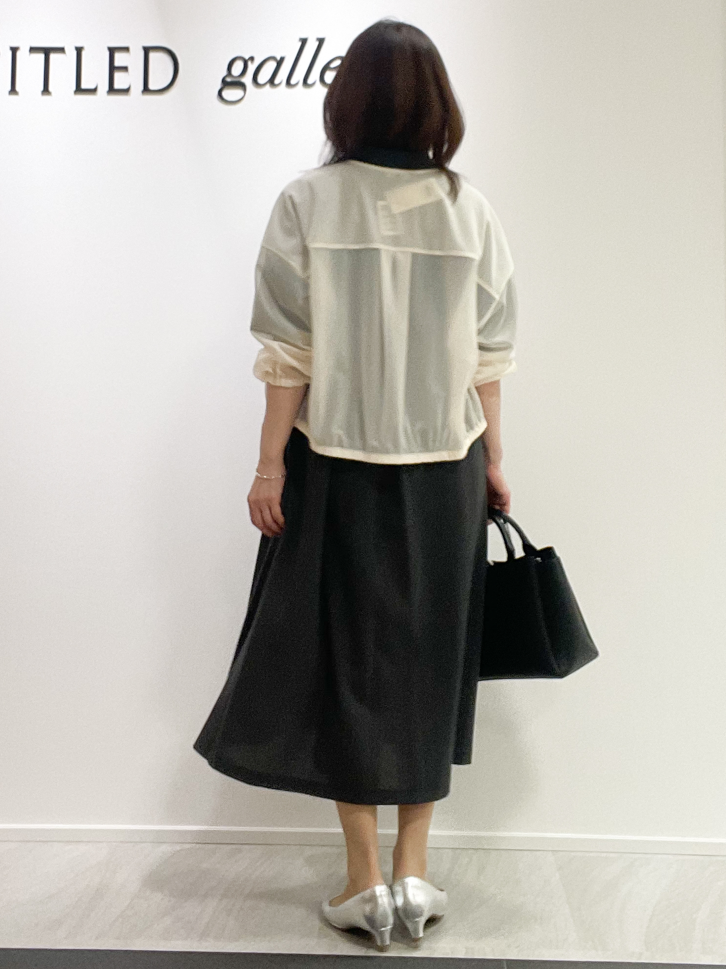 めいさんの「UNTITLED｜トリコットシアーブラウス」を使ったコーディネート