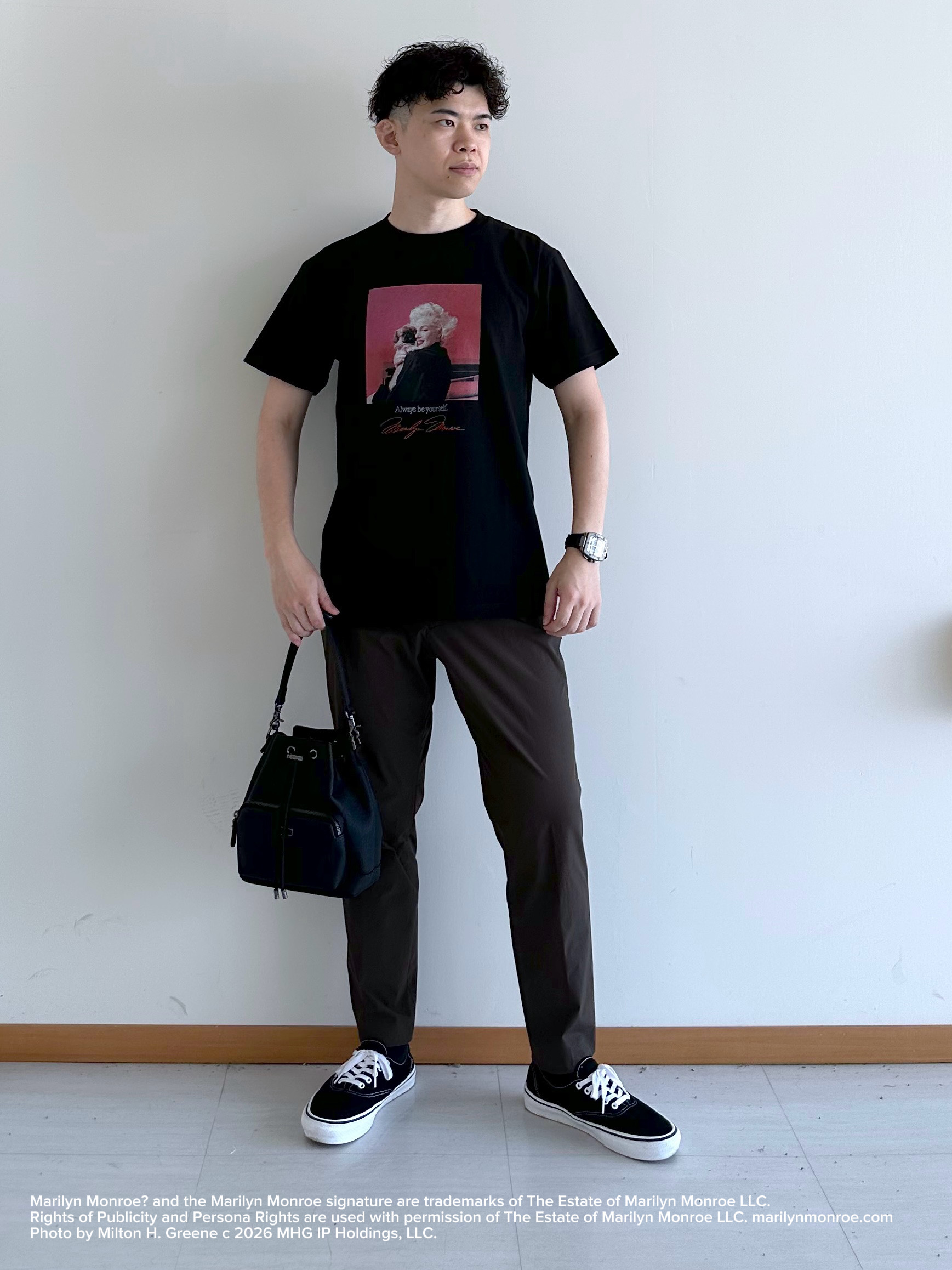 イッシーさんの「TAKEO KIKUCHI｜【日本製】DotAir（R）サッカー7分袖シャツ」を使ったコーディネート