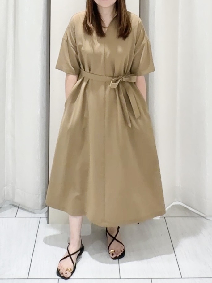 ʏᴜᴋɪᴋᴏさんの「UNTITLED｜【UVカット/接触冷感/通気性】エアリークールワンピース」を使ったコーディネート