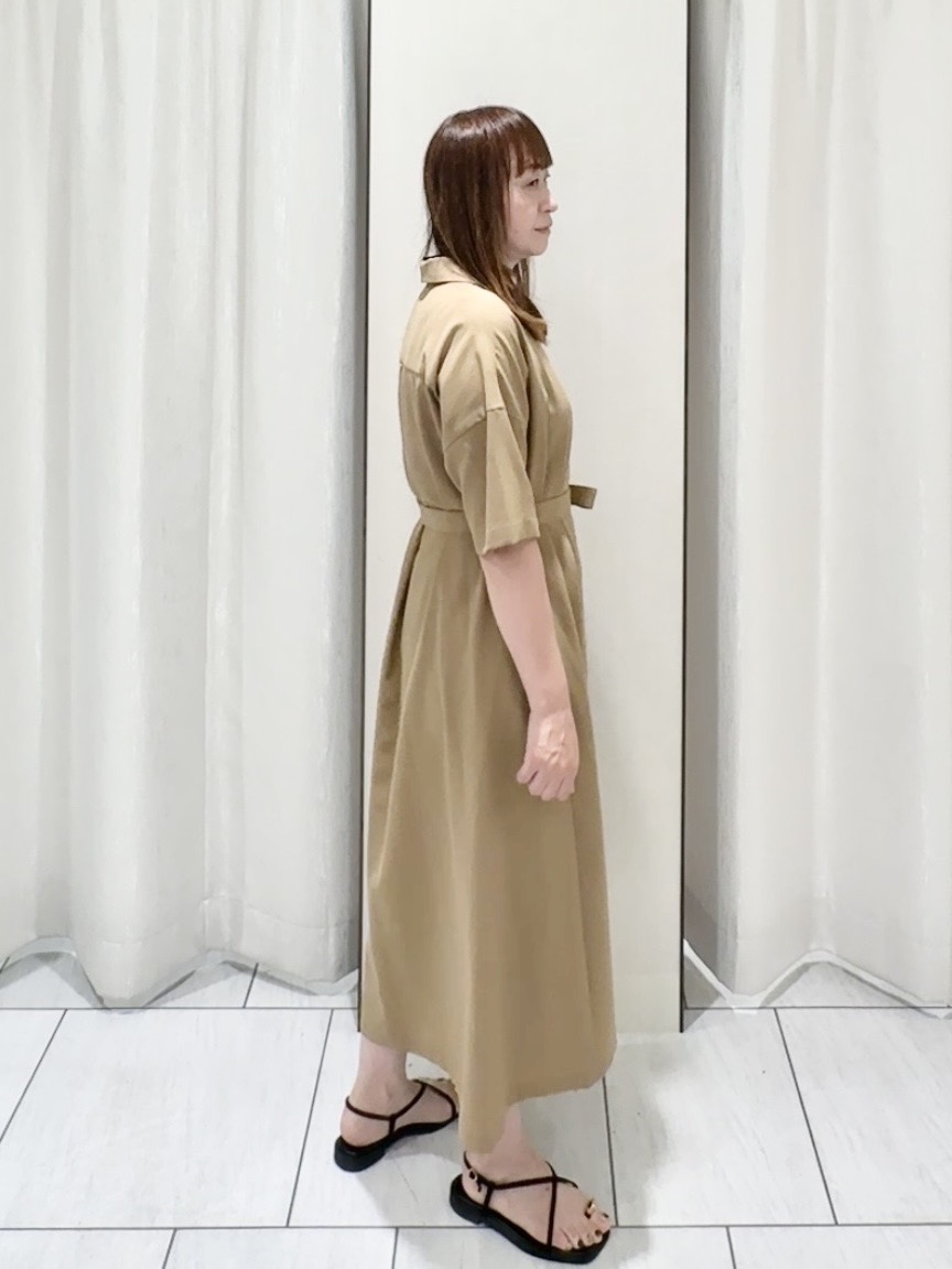 ʏᴜᴋɪᴋᴏさんの「UNTITLED｜【UVカット/接触冷感/通気性】エアリークールワンピース」を使ったコーディネート