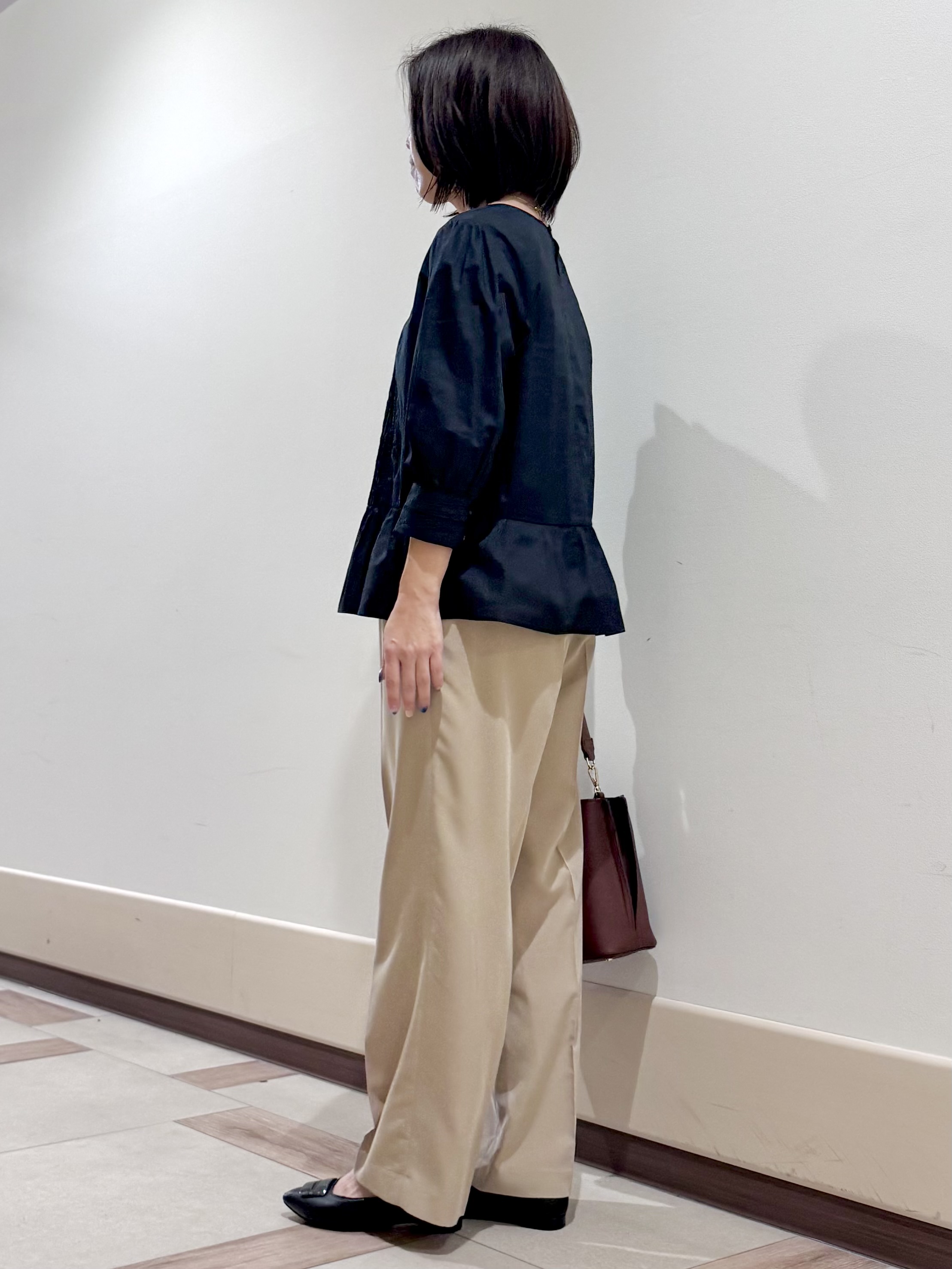 kaeさんの「Reflect｜【手洗い可】ピンタックレースブラウス」を使ったコーディネート