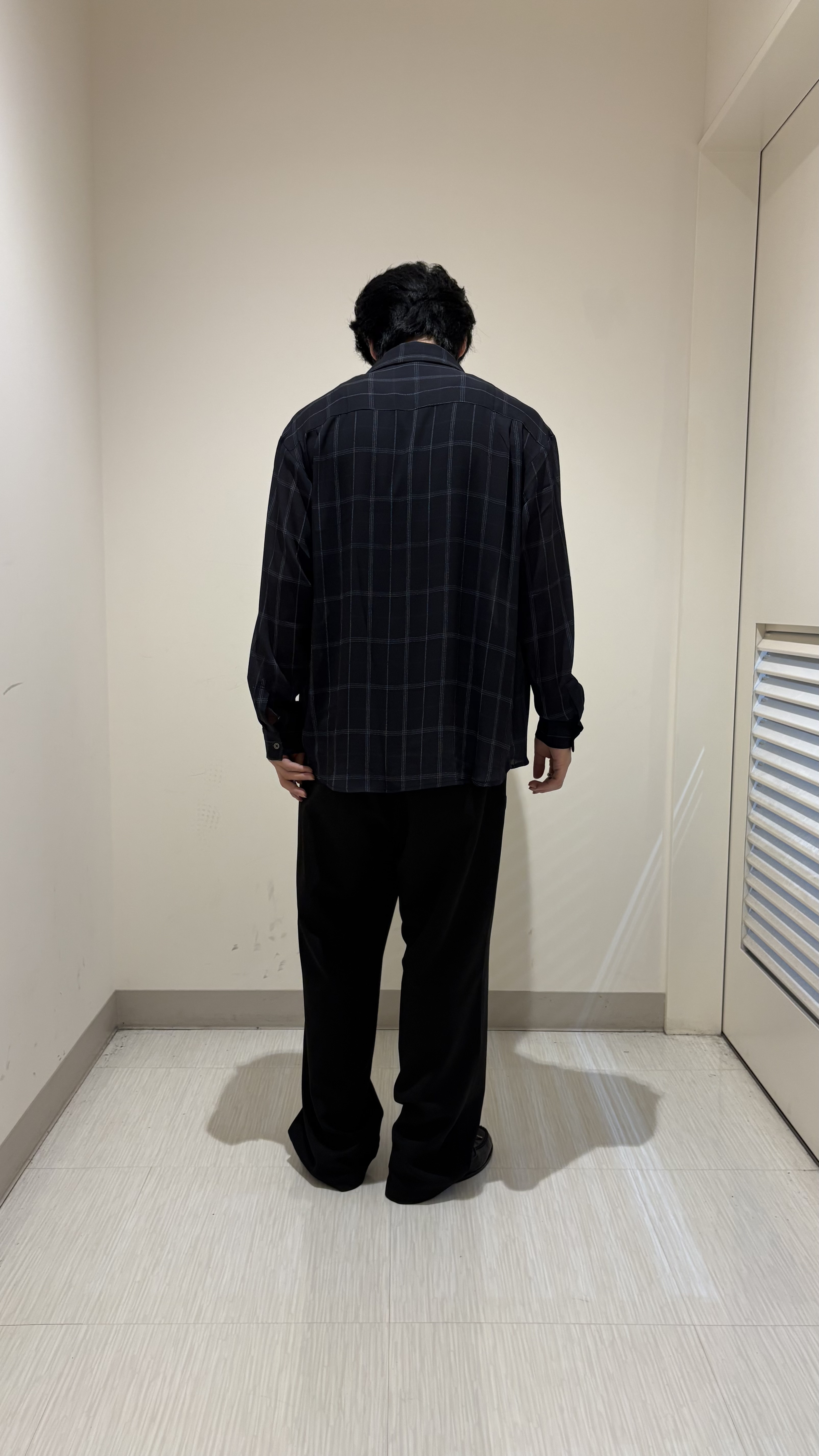 辻一樹さんの「tk.TAKEO KIKUCHI｜【接触冷感】シアーチェックシャツ」を使ったコーディネート
